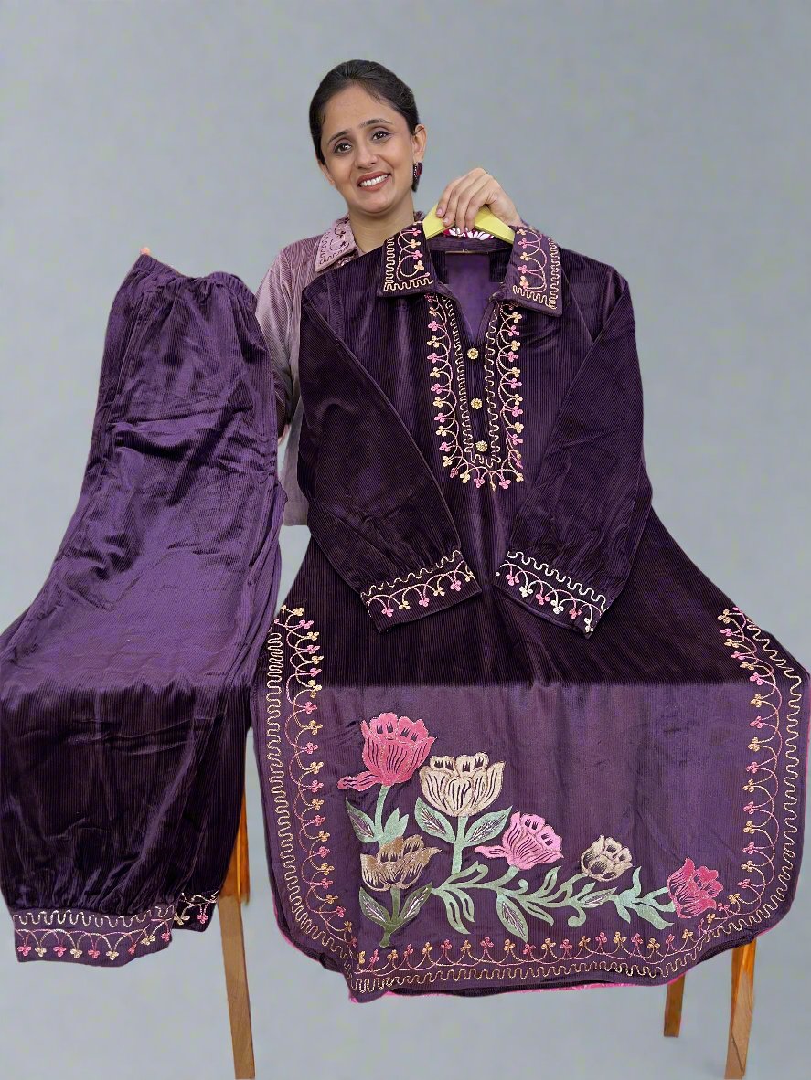 asya afgani cord set