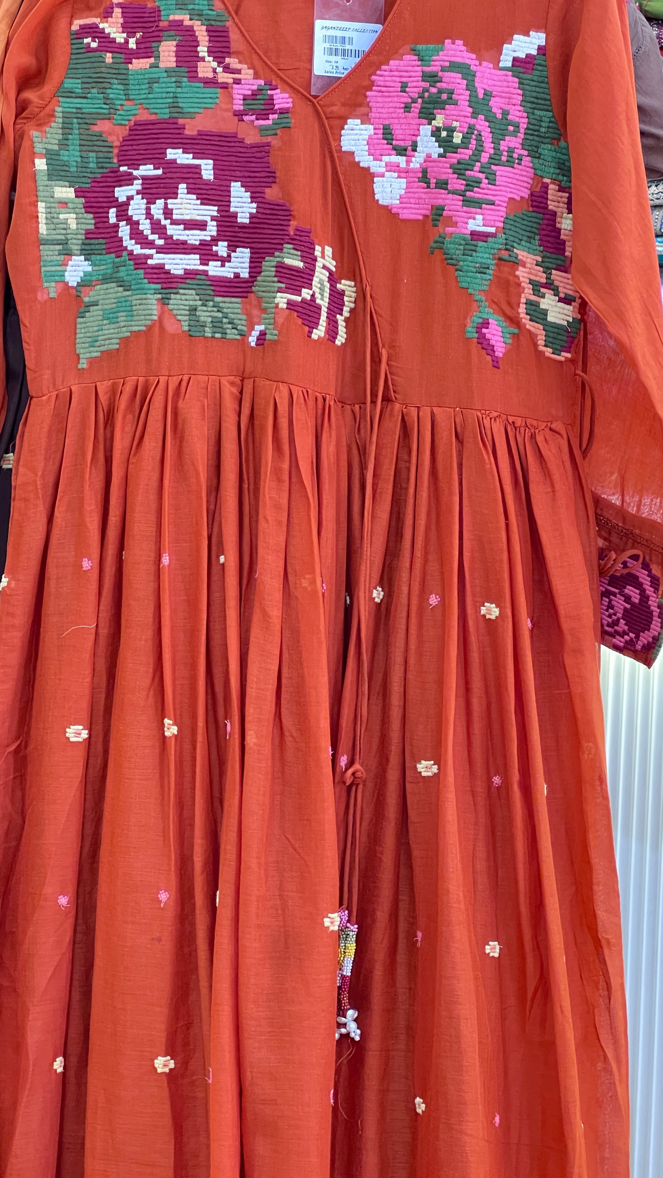 Mul cotton anarkali suit ( sh 77267 )