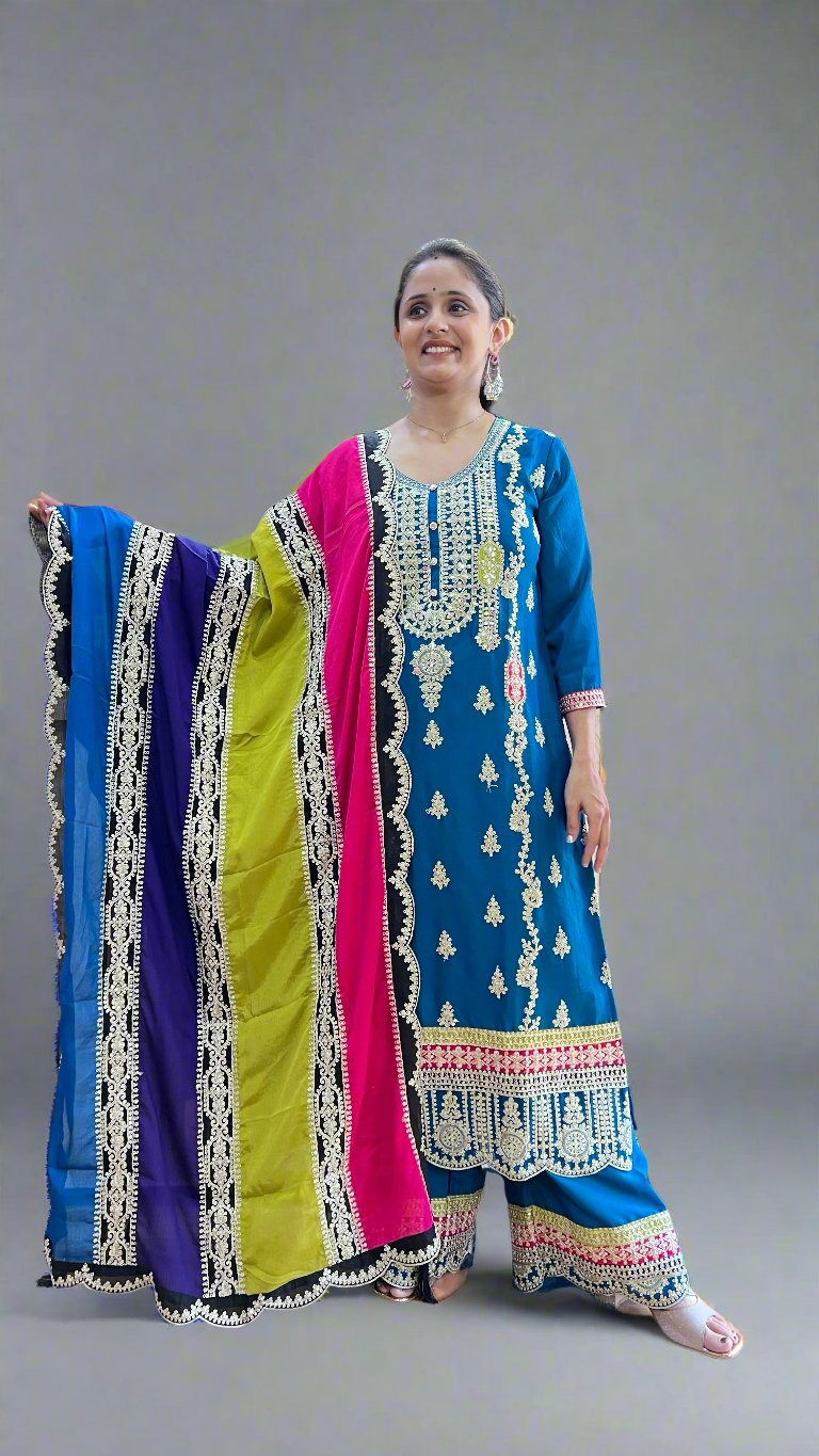 ahnya designer pakisatani suit