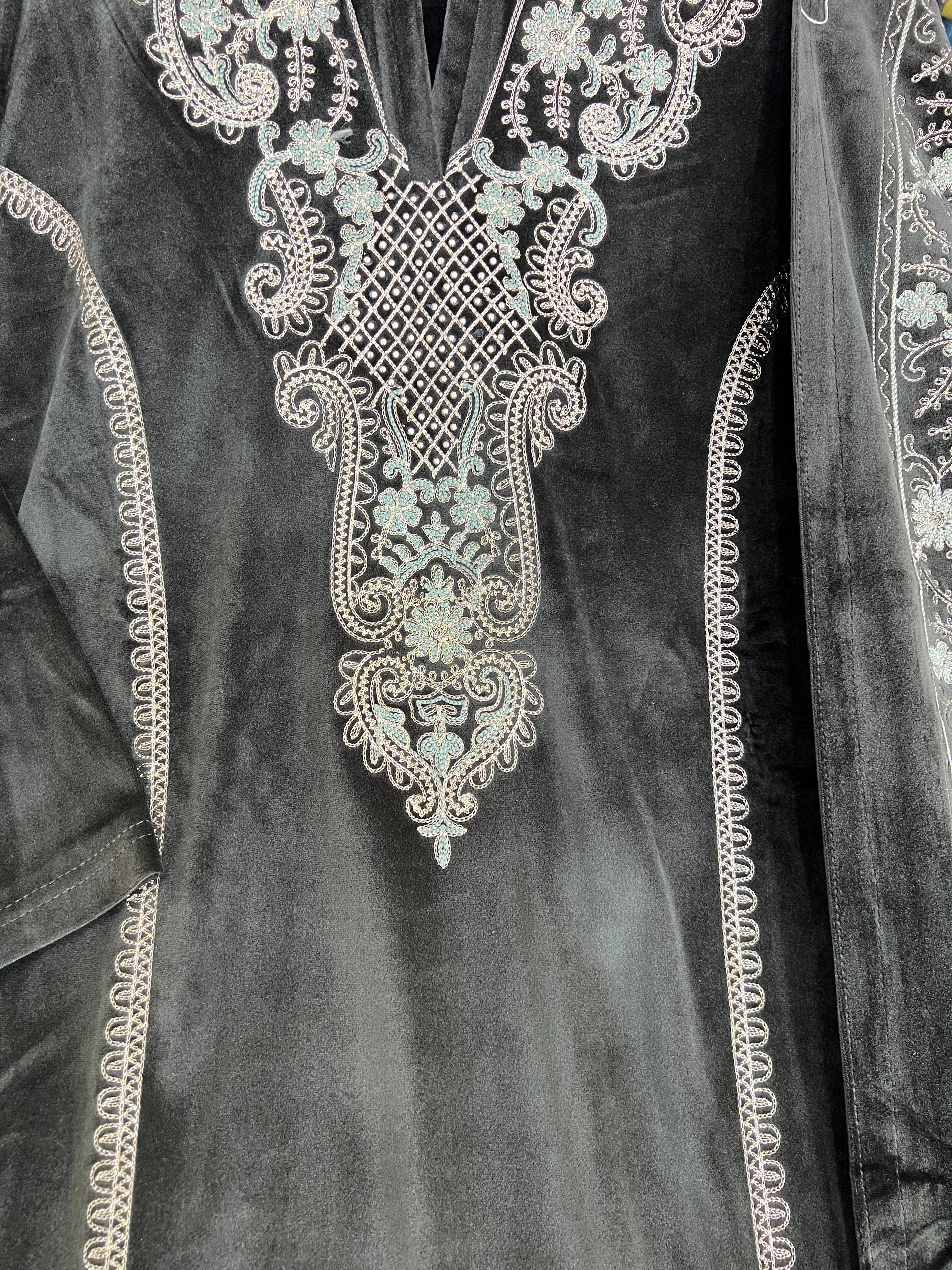 afsyna designer velvet suit