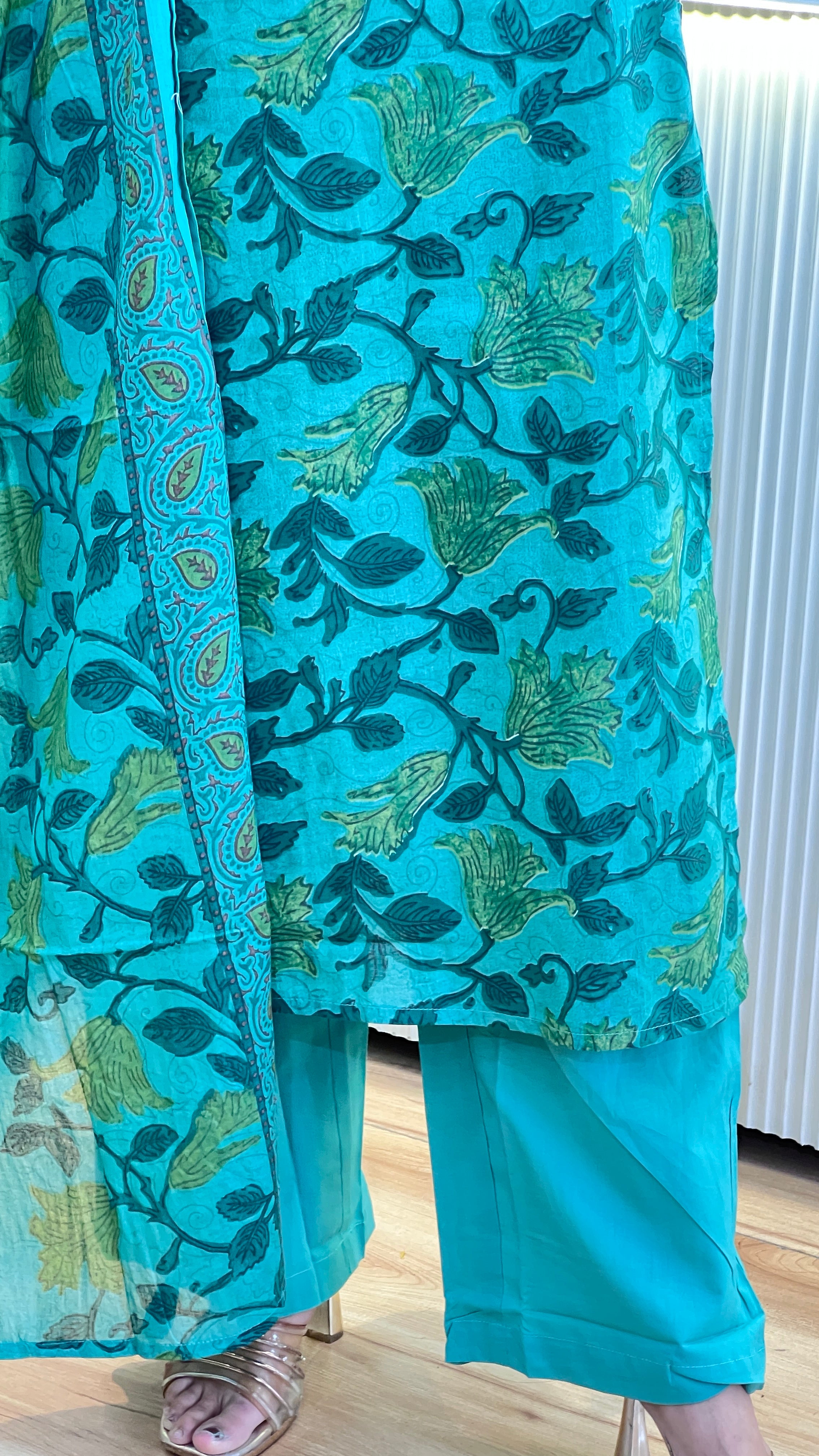 Premium cotton printed suit ( tls 12967 )