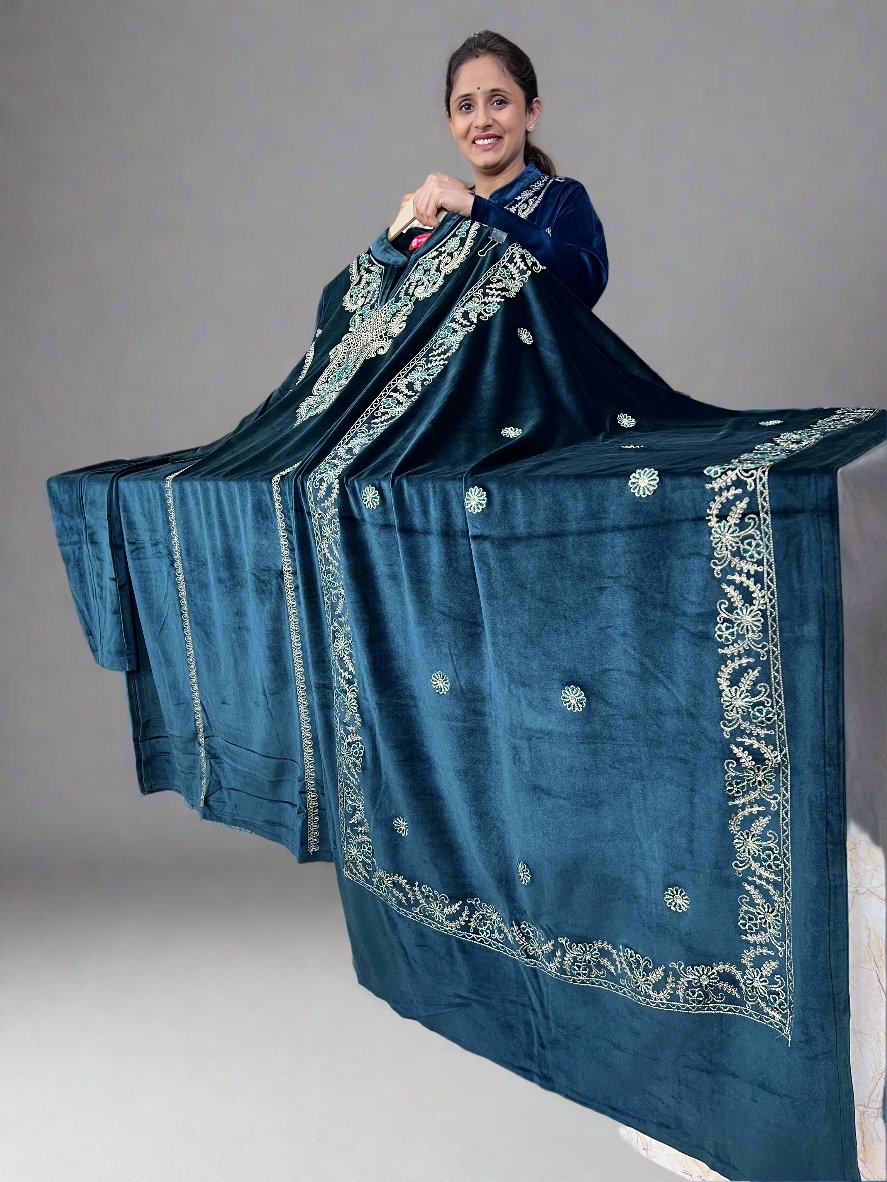 afsyna designer velvet suit