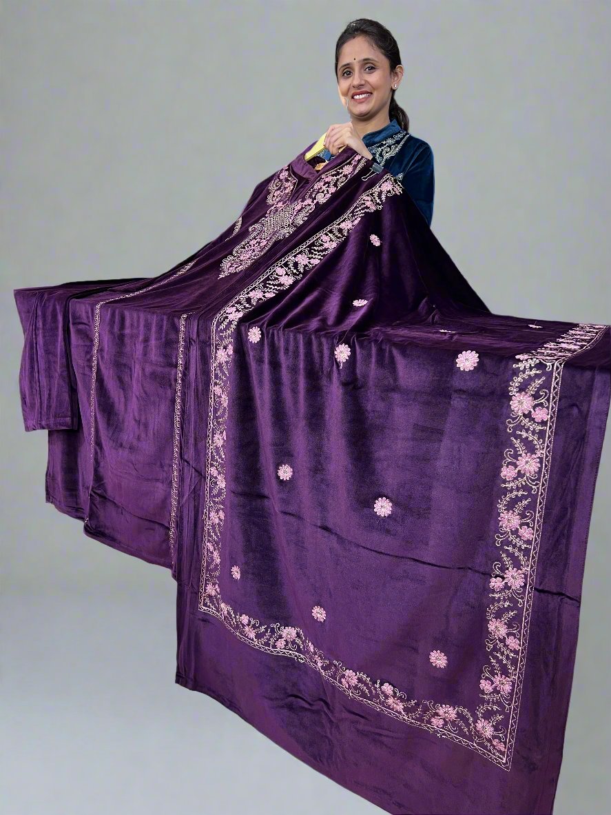 afsyna designer velvet suit