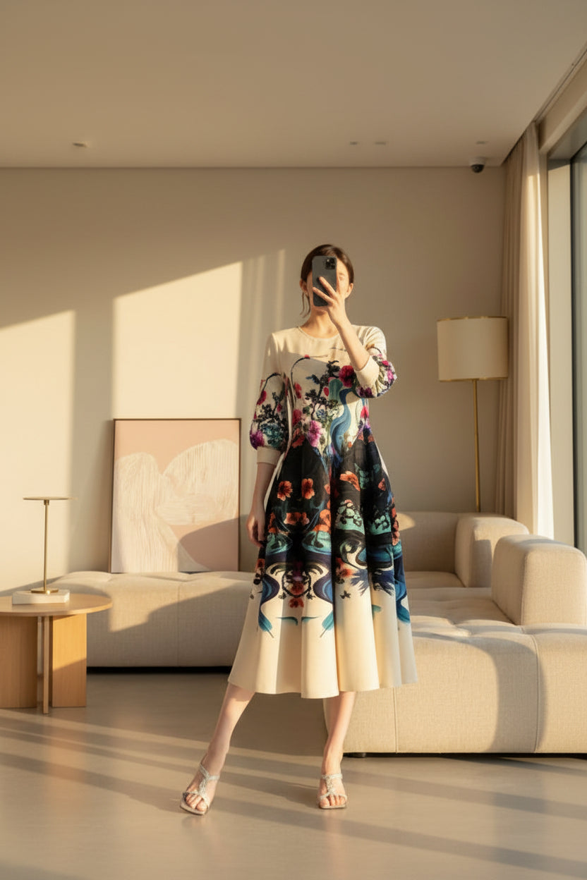 Magic Pleat 360 Dress ( sut sw 767 )