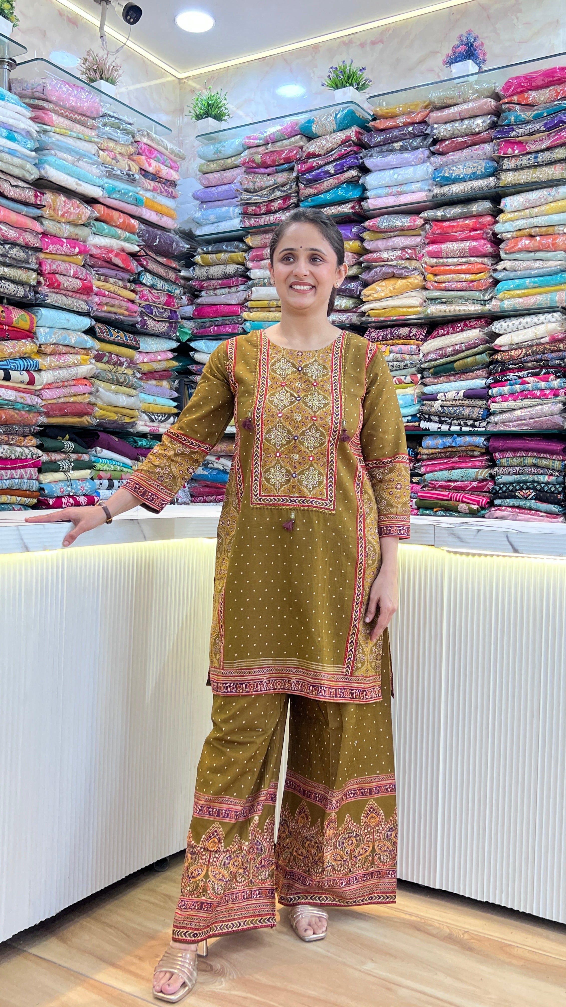 Mul cotton cord set ( ym 59167 )