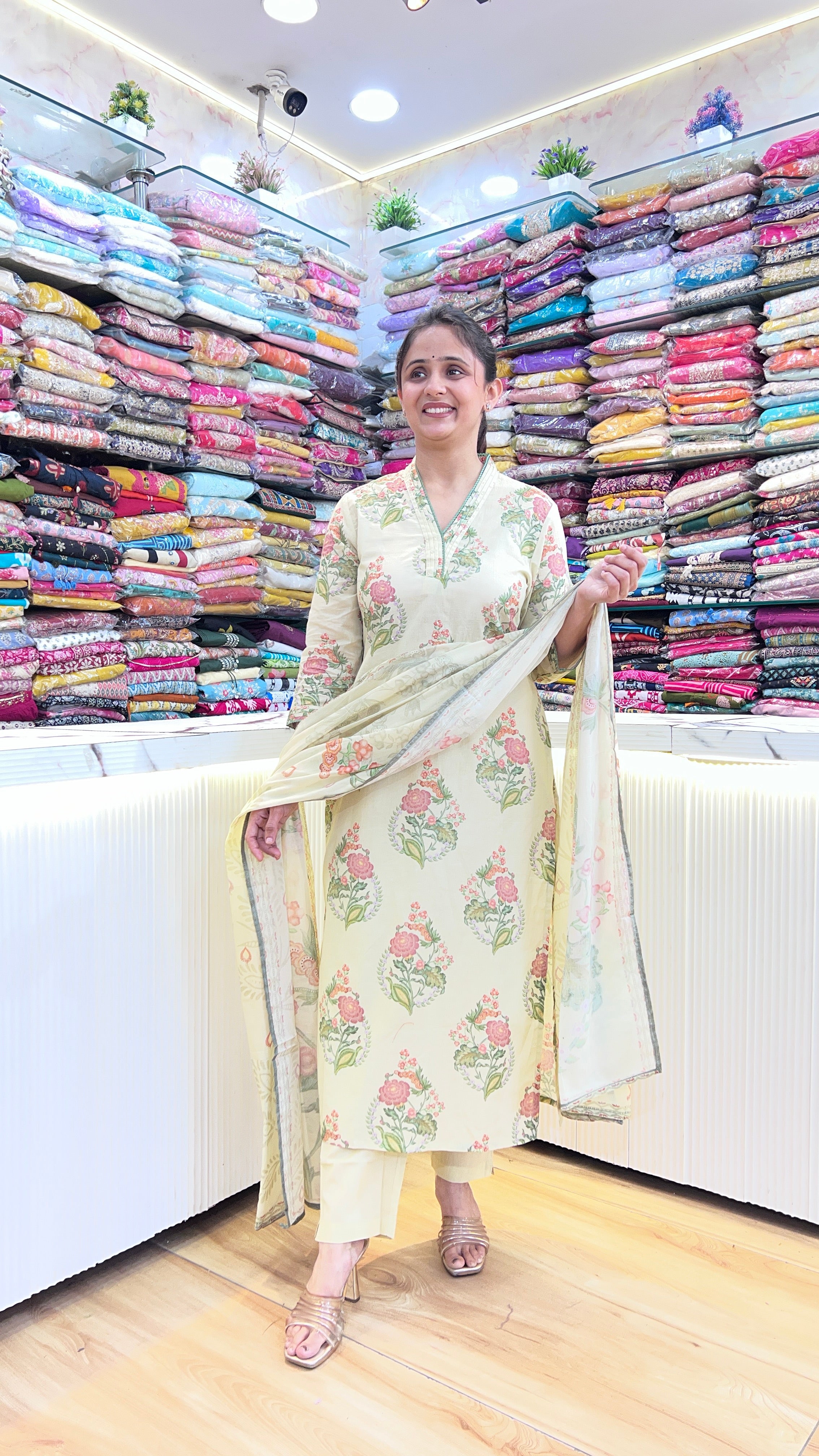 Premium mul cotton suit ( sh 77667 )