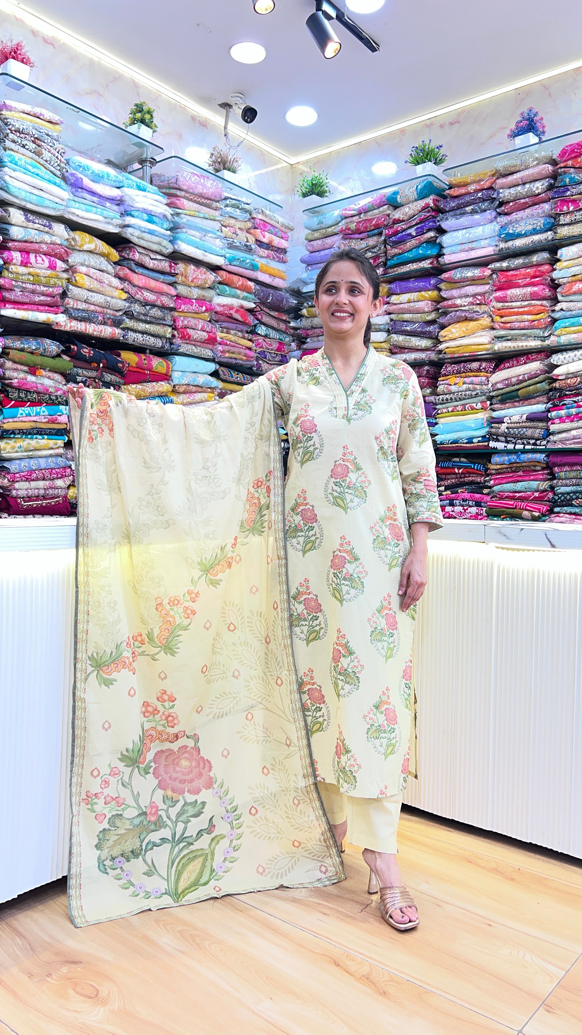 Premium mul cotton suit ( sh 77667 )