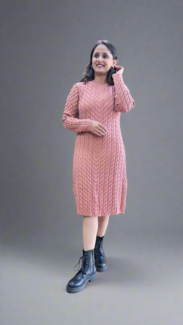 asneha wool dress