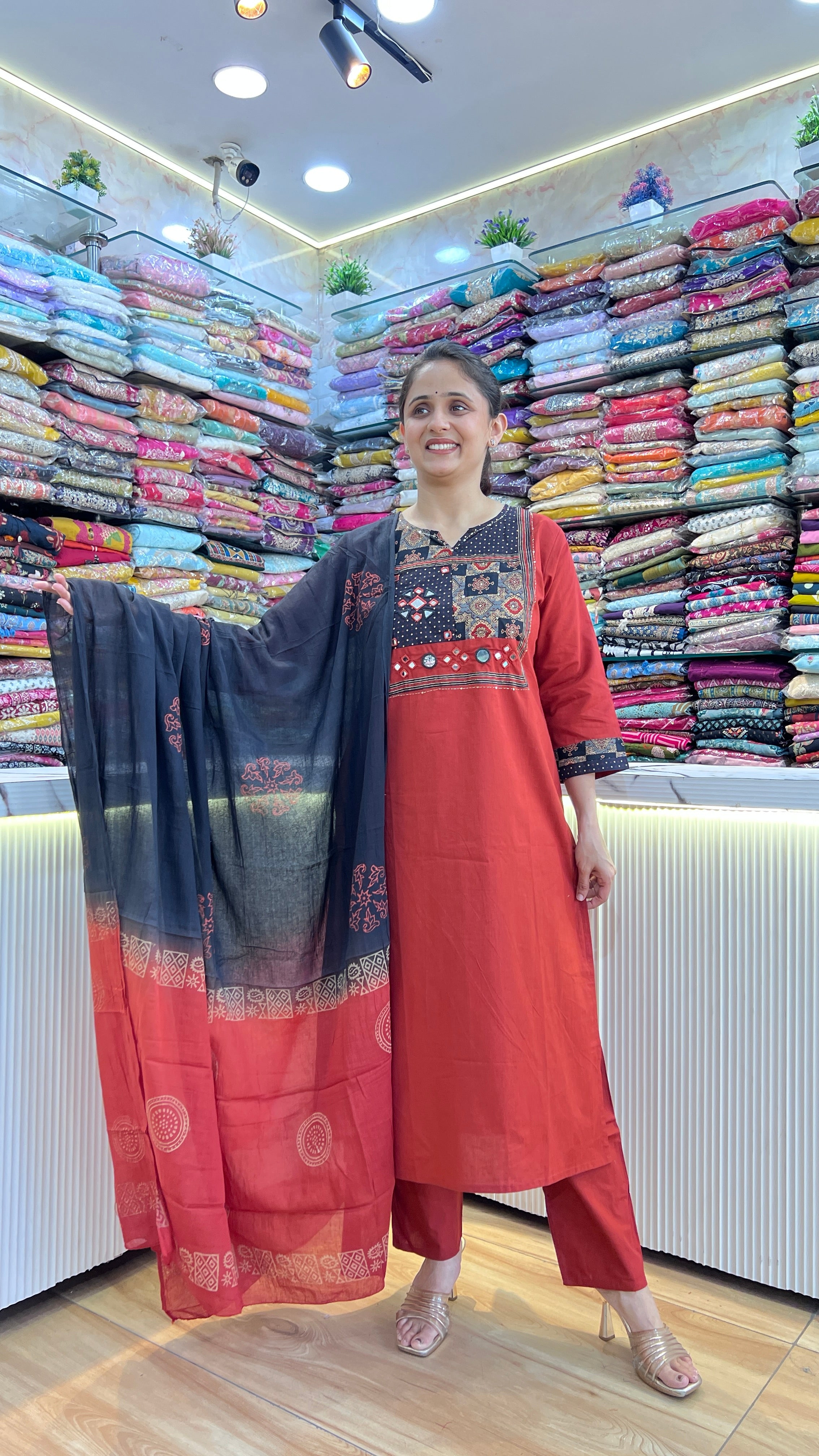 Designer premium cotton suit ( sdw 267 )