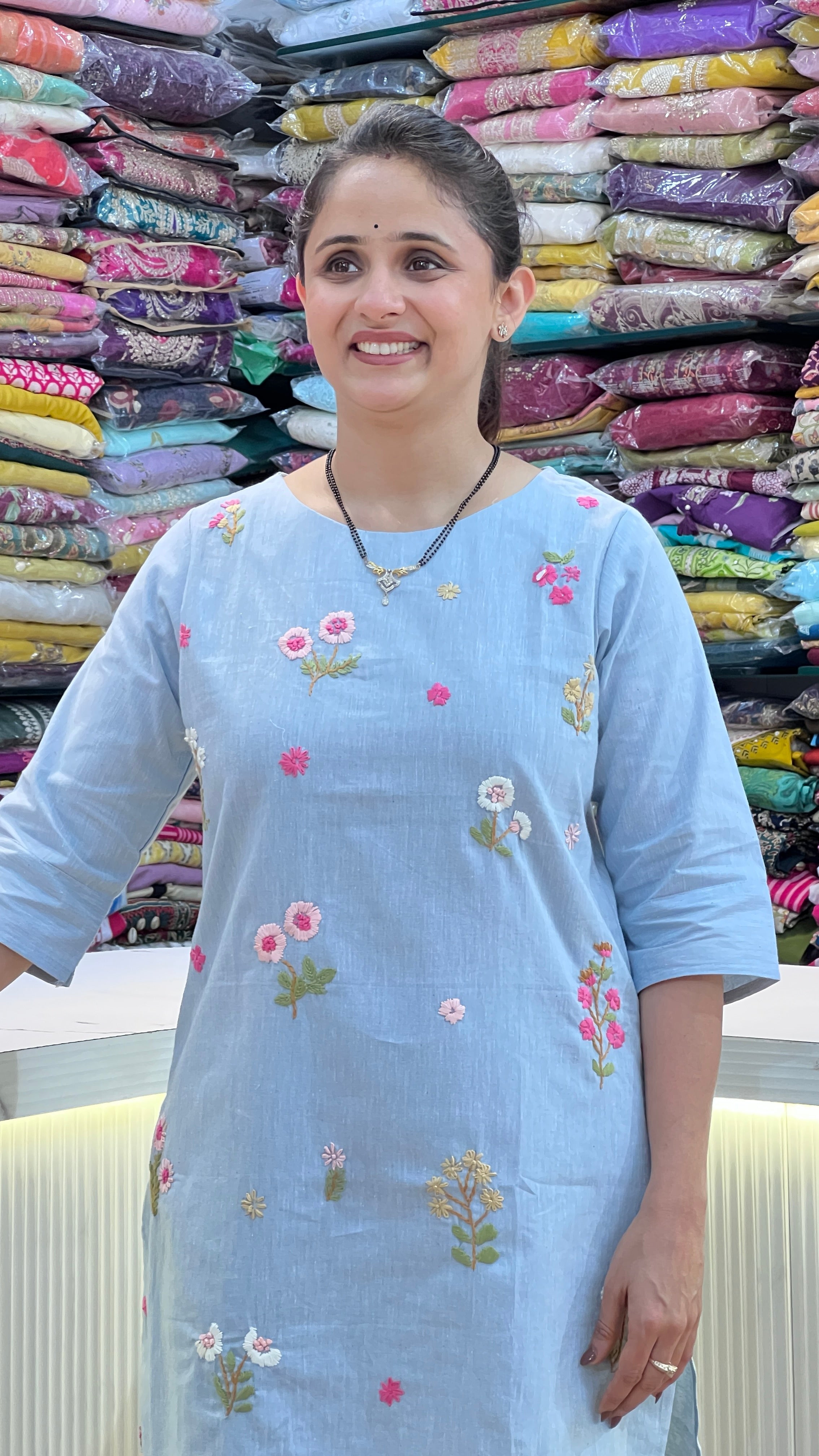 Handloom cotton cord set ( ym 59767 )