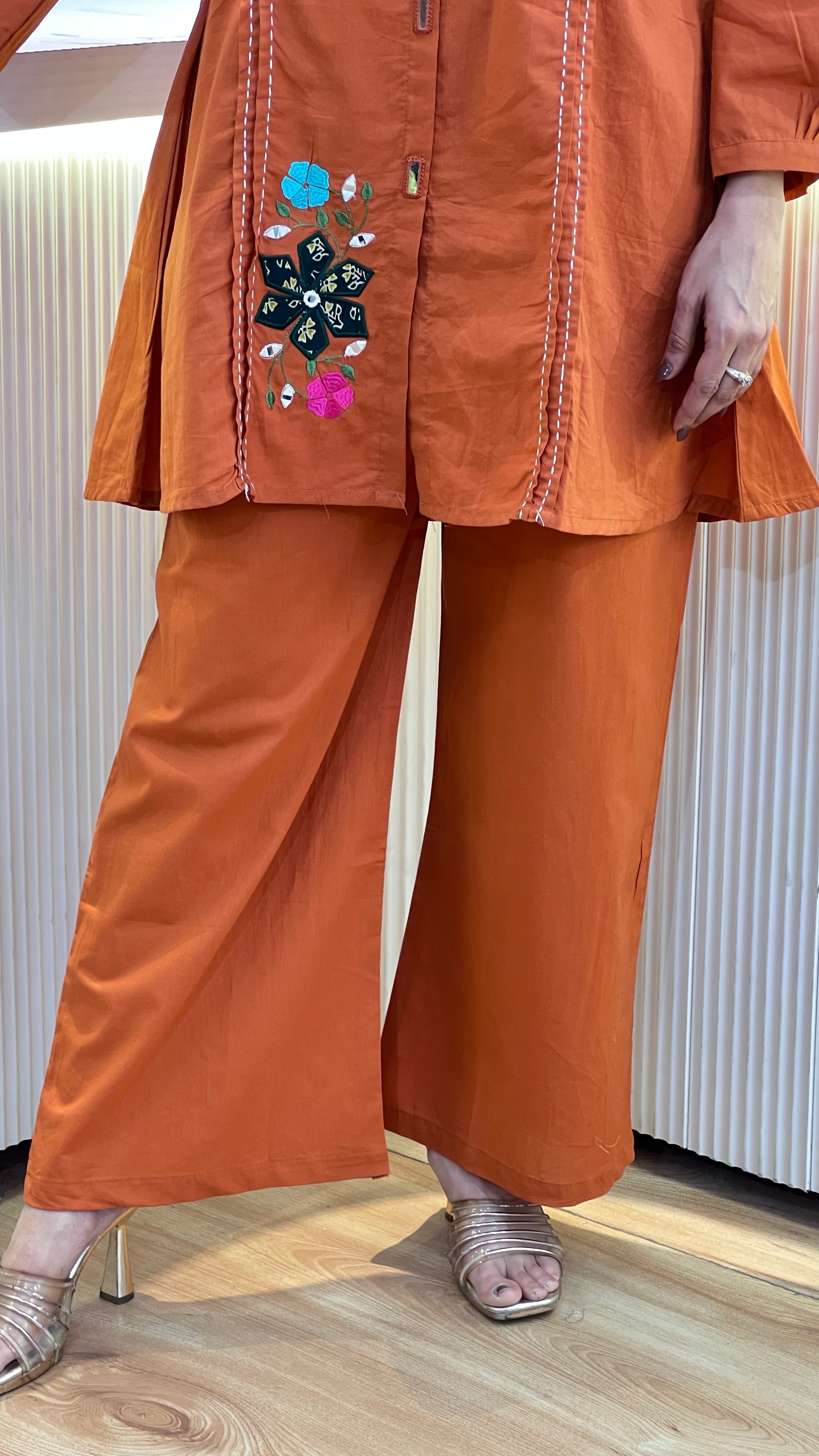 Designer Pure cotton cord set ( ym 59867 )