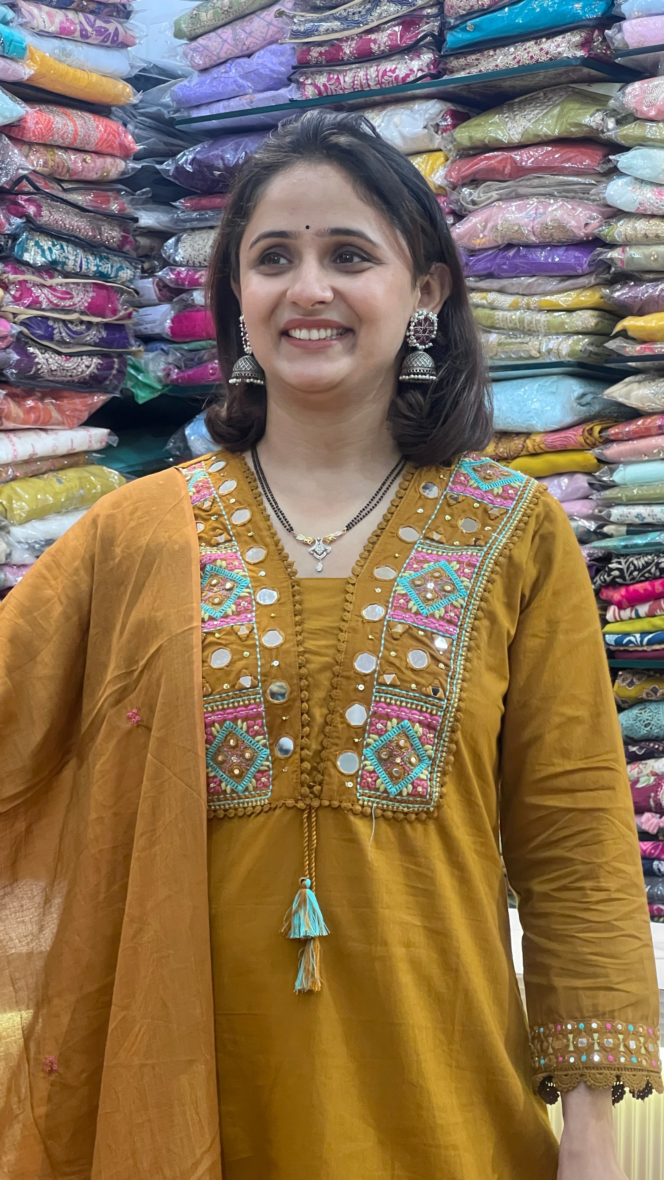 Designer pure cotton suit ( tj 25367 )