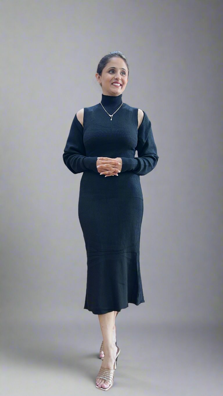 Alice bodycon dress with short shrug