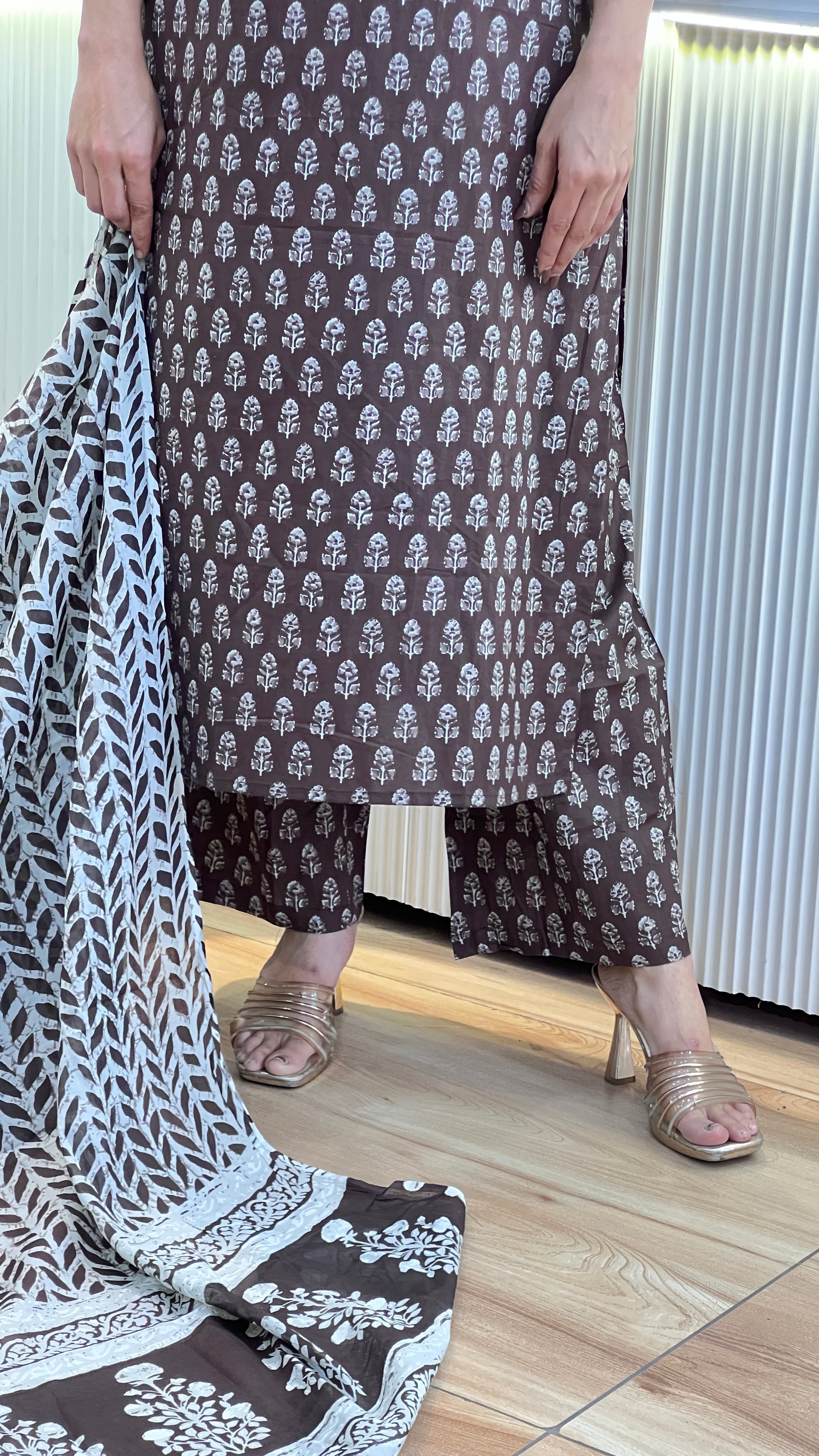 Cotton printed suit ( tls 14467 )