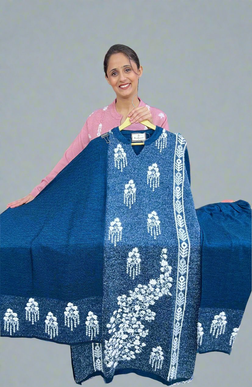 awna feather wool suit