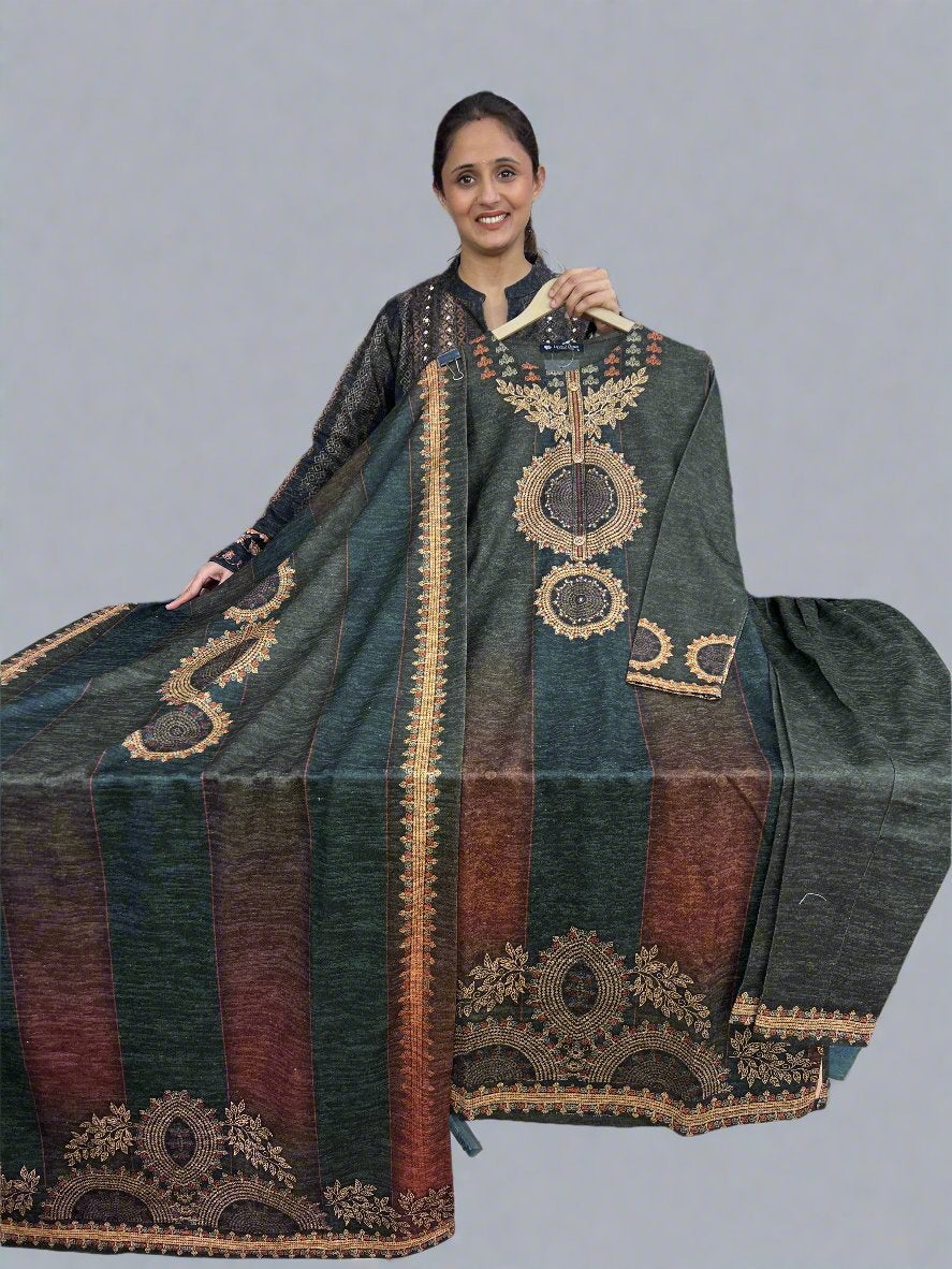 abyna karachi wool suit