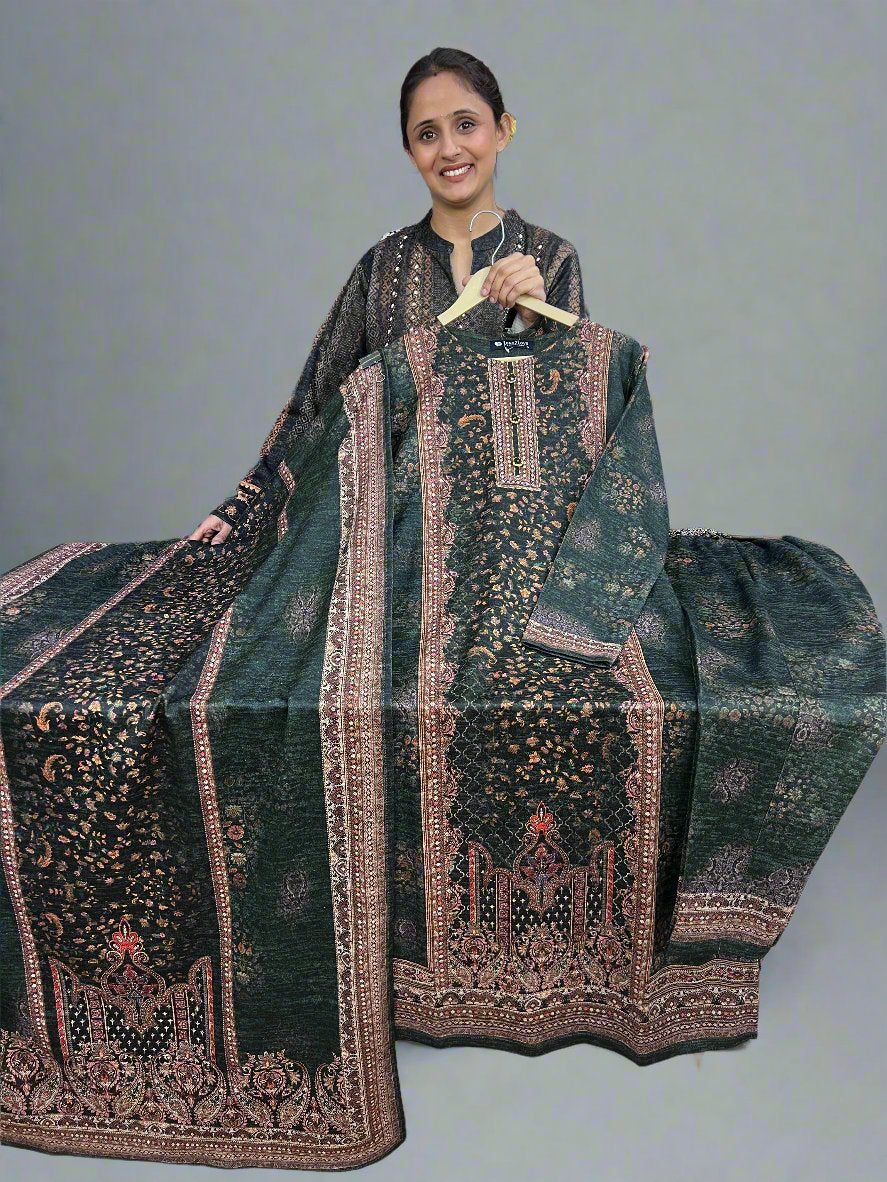 abyna karachi wool suit