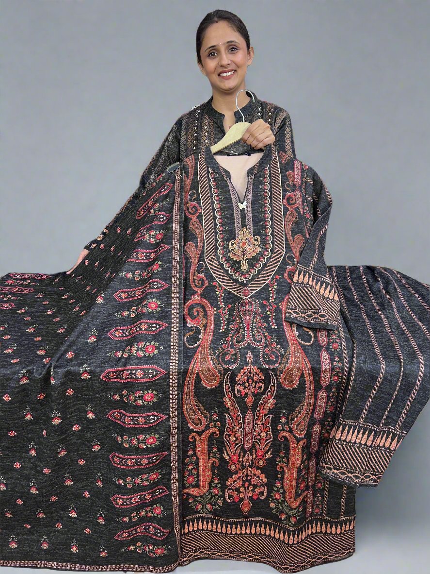 abyna karachi wool suit