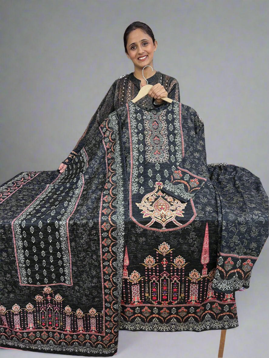 abyna karachi wool suit