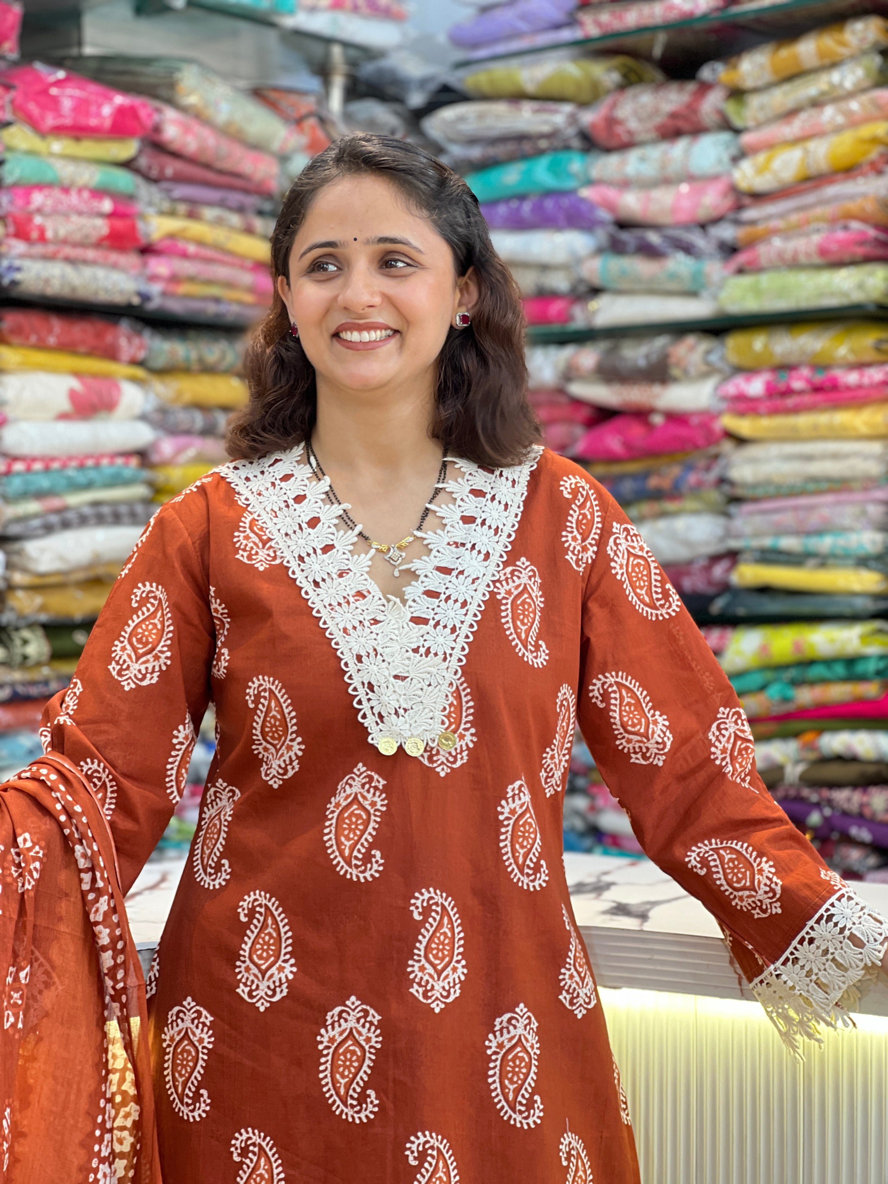 Pure cotton farshi salwar suit ( tls 15667 )