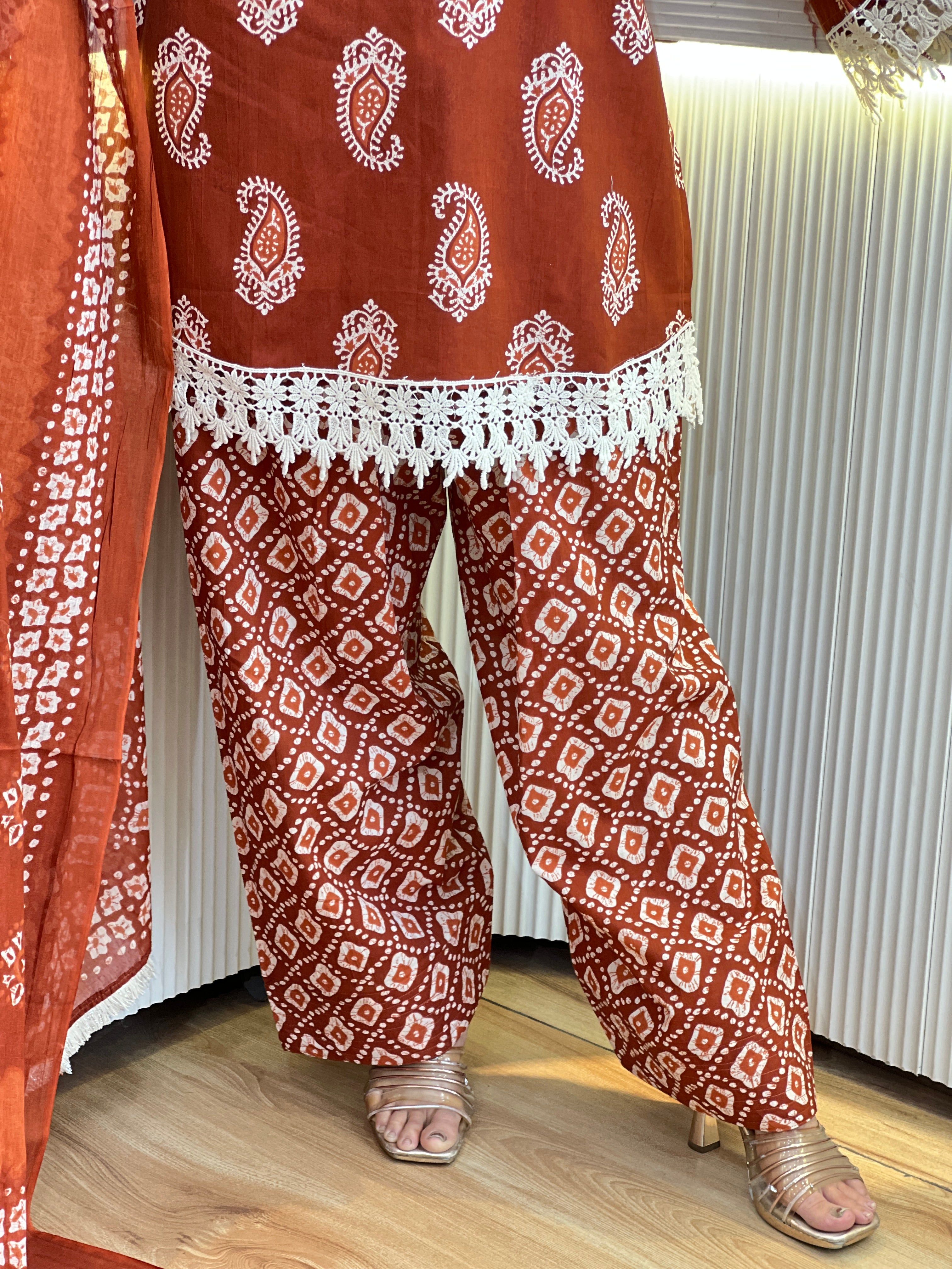 Pure cotton farshi salwar suit ( tls 15667 )