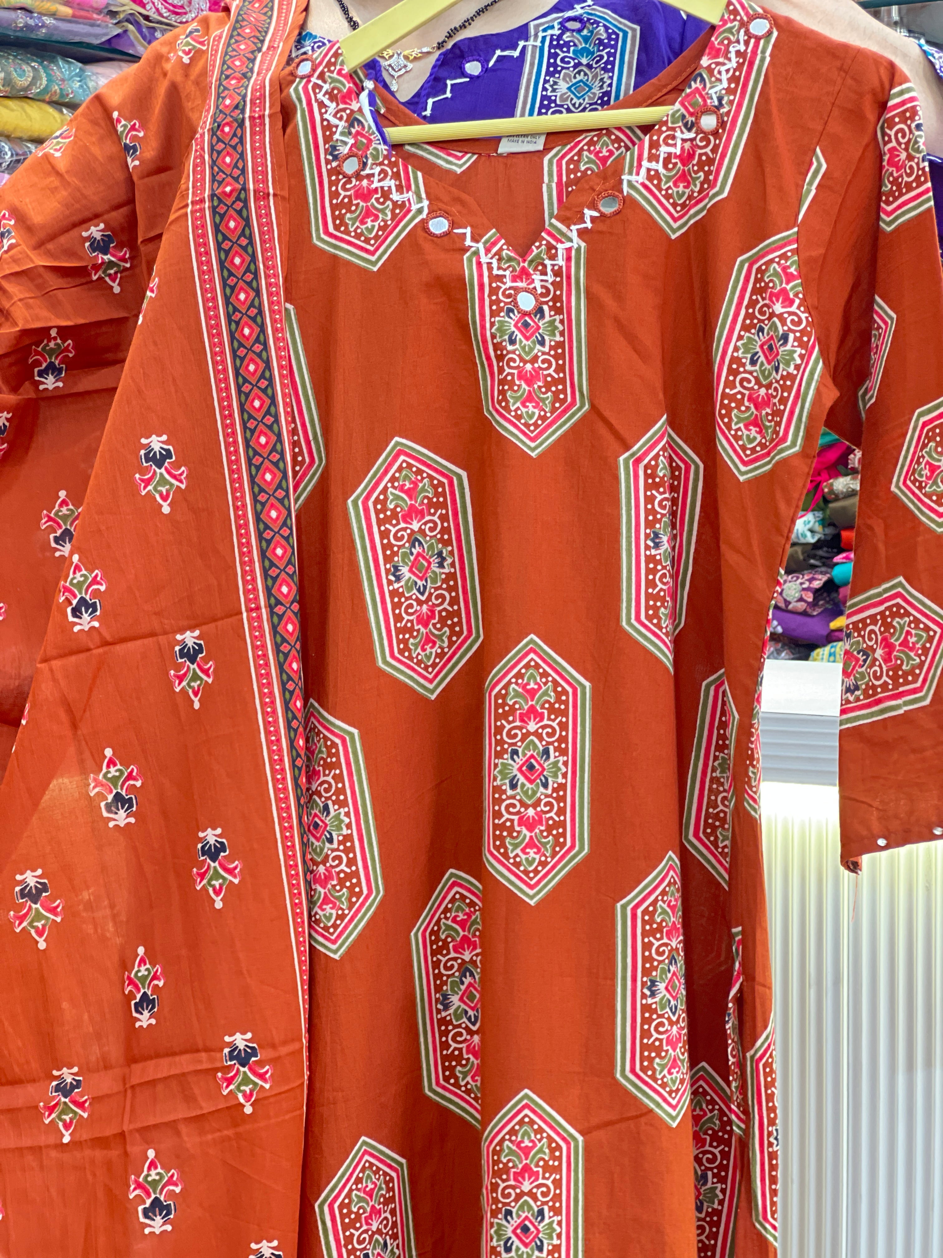 Pure cotton plazo suit ( tls 15767 )