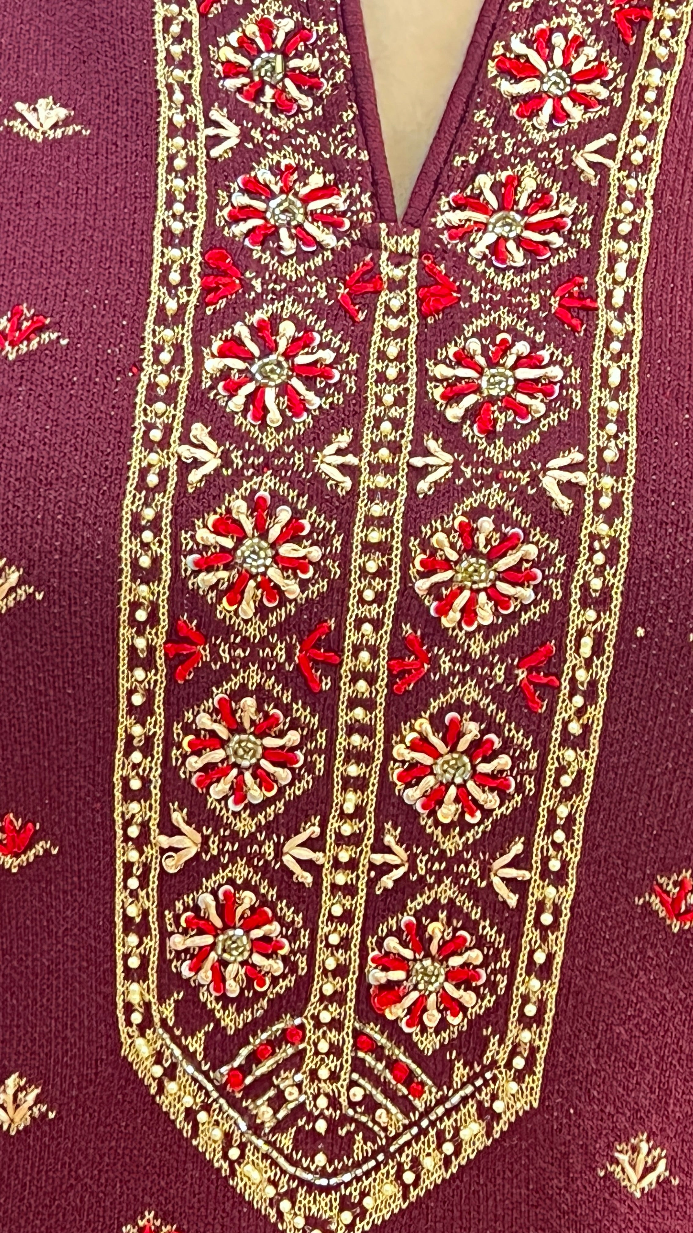 Baani knitted wool suit