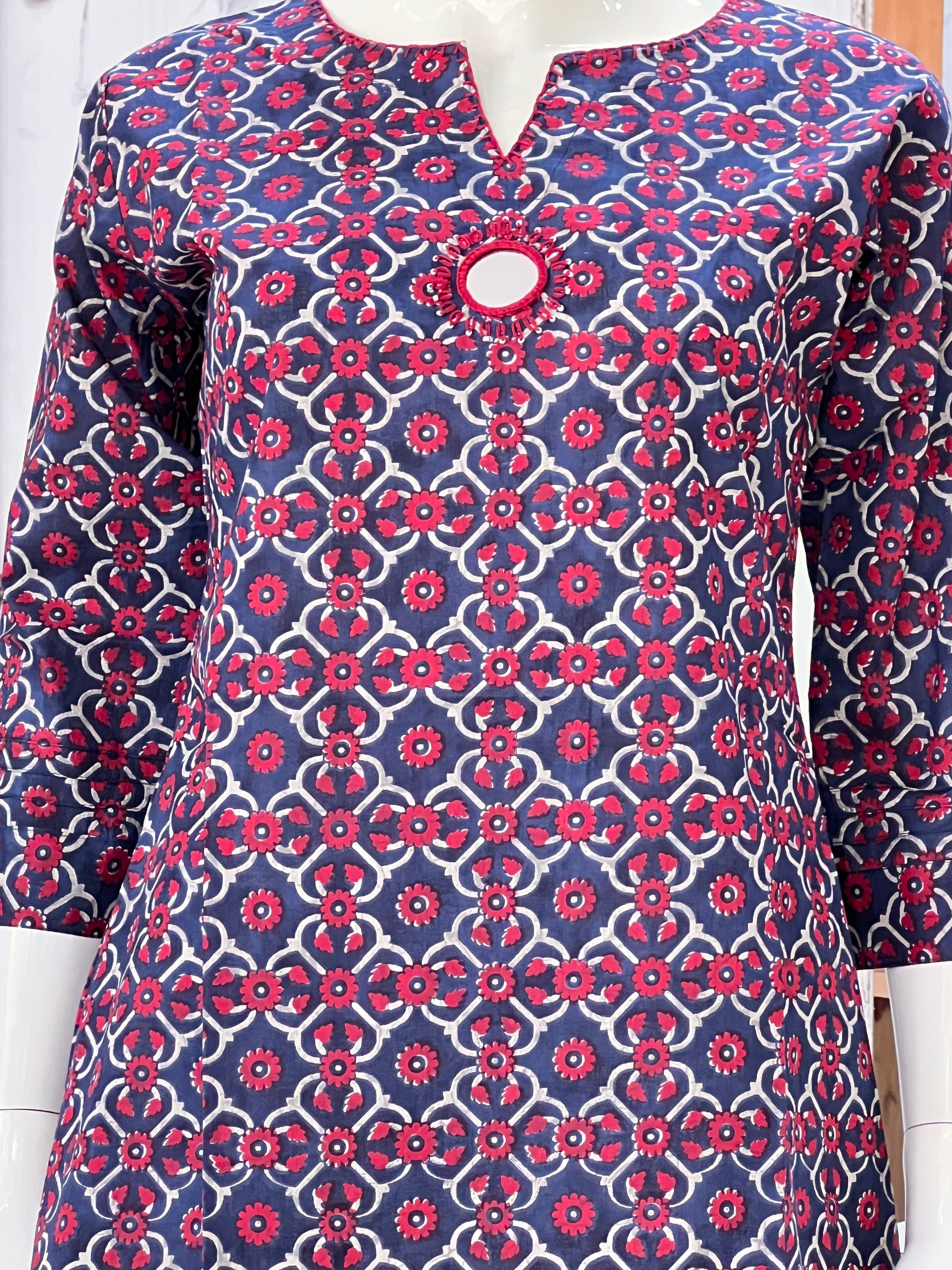 Pure cotton short kurti ( ym 61267 )