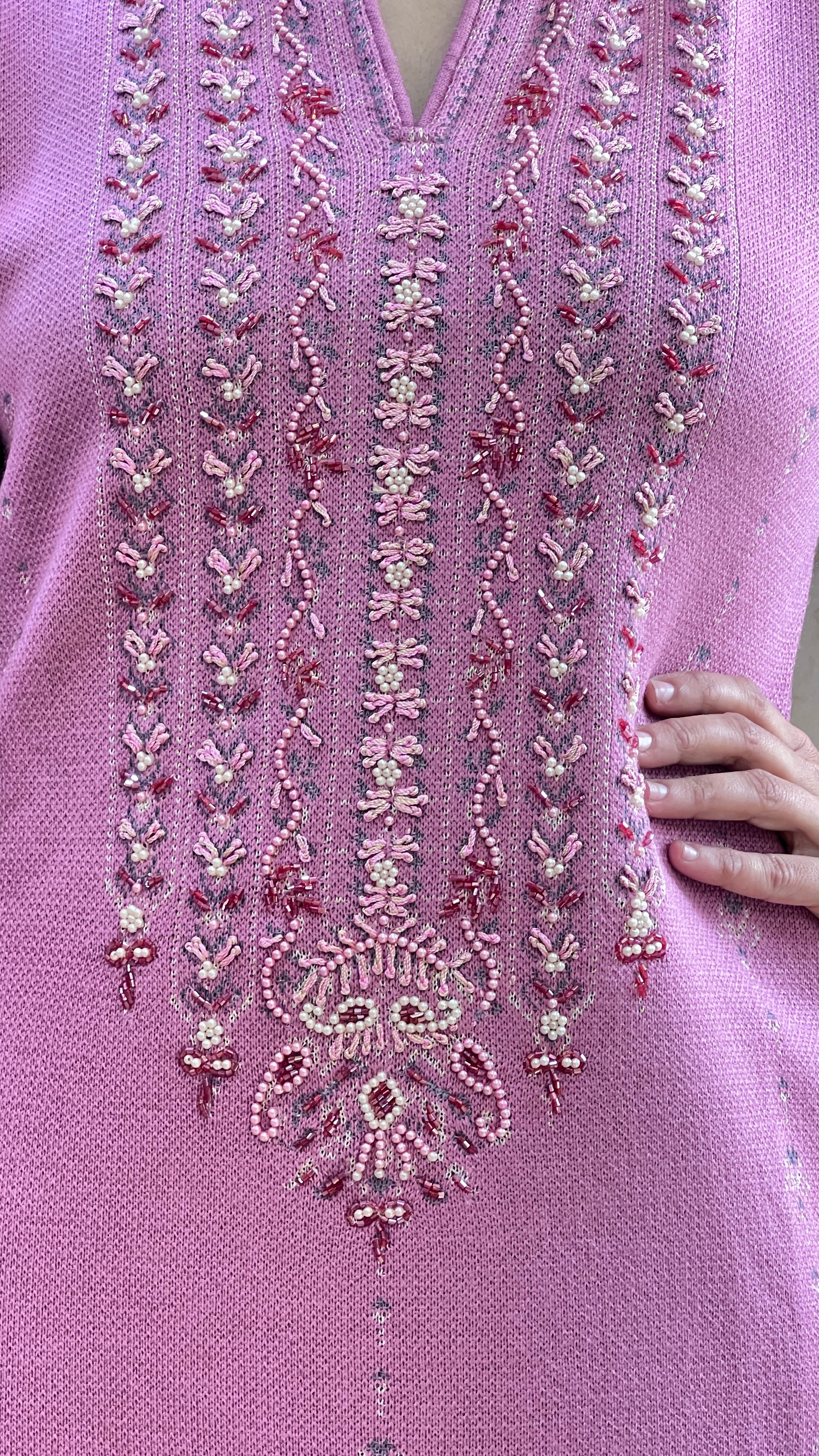 adya knitted wool suit