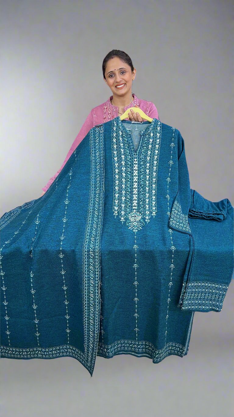 adya knitted wool suit