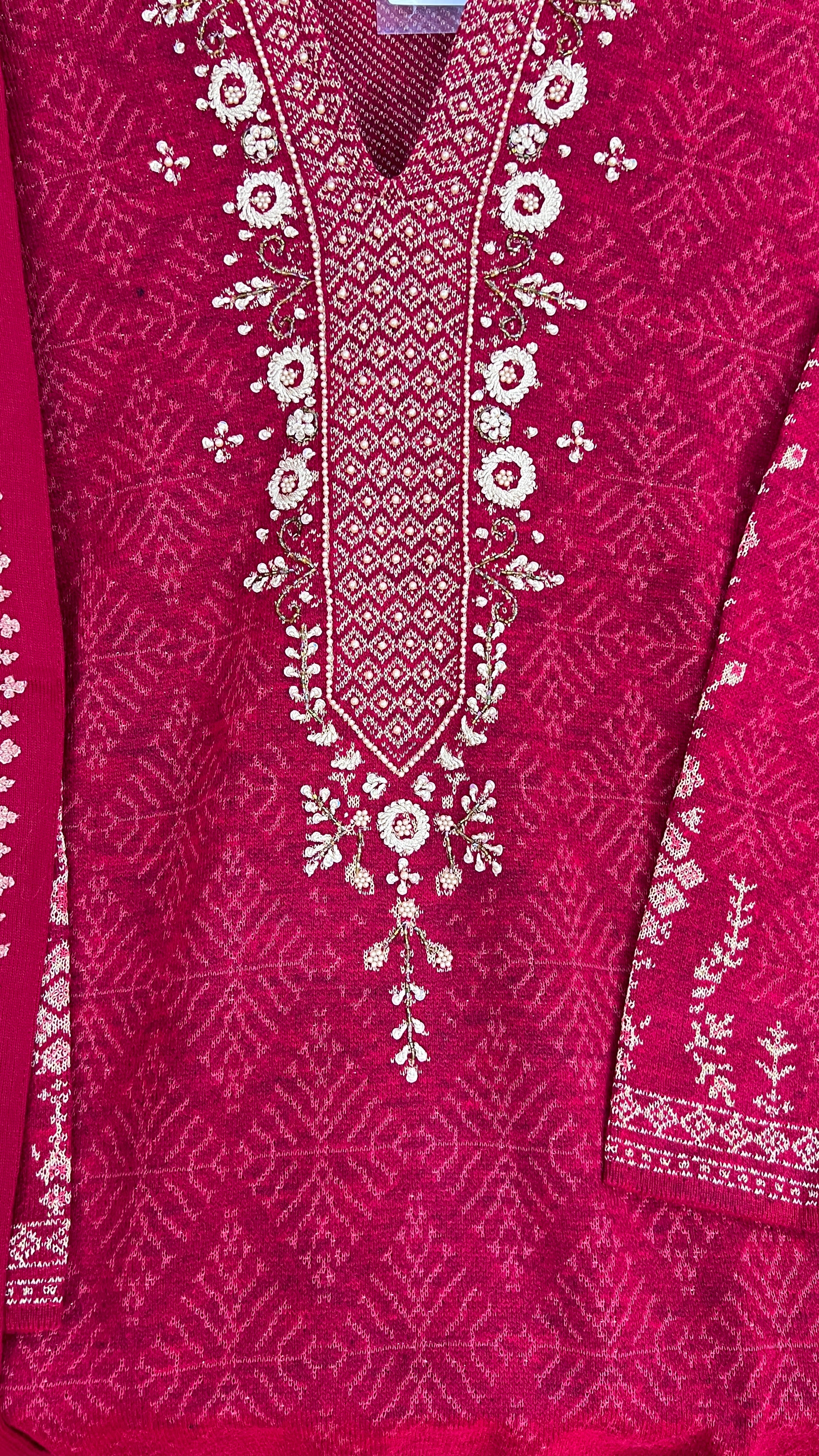 Aarani knitted wool suit