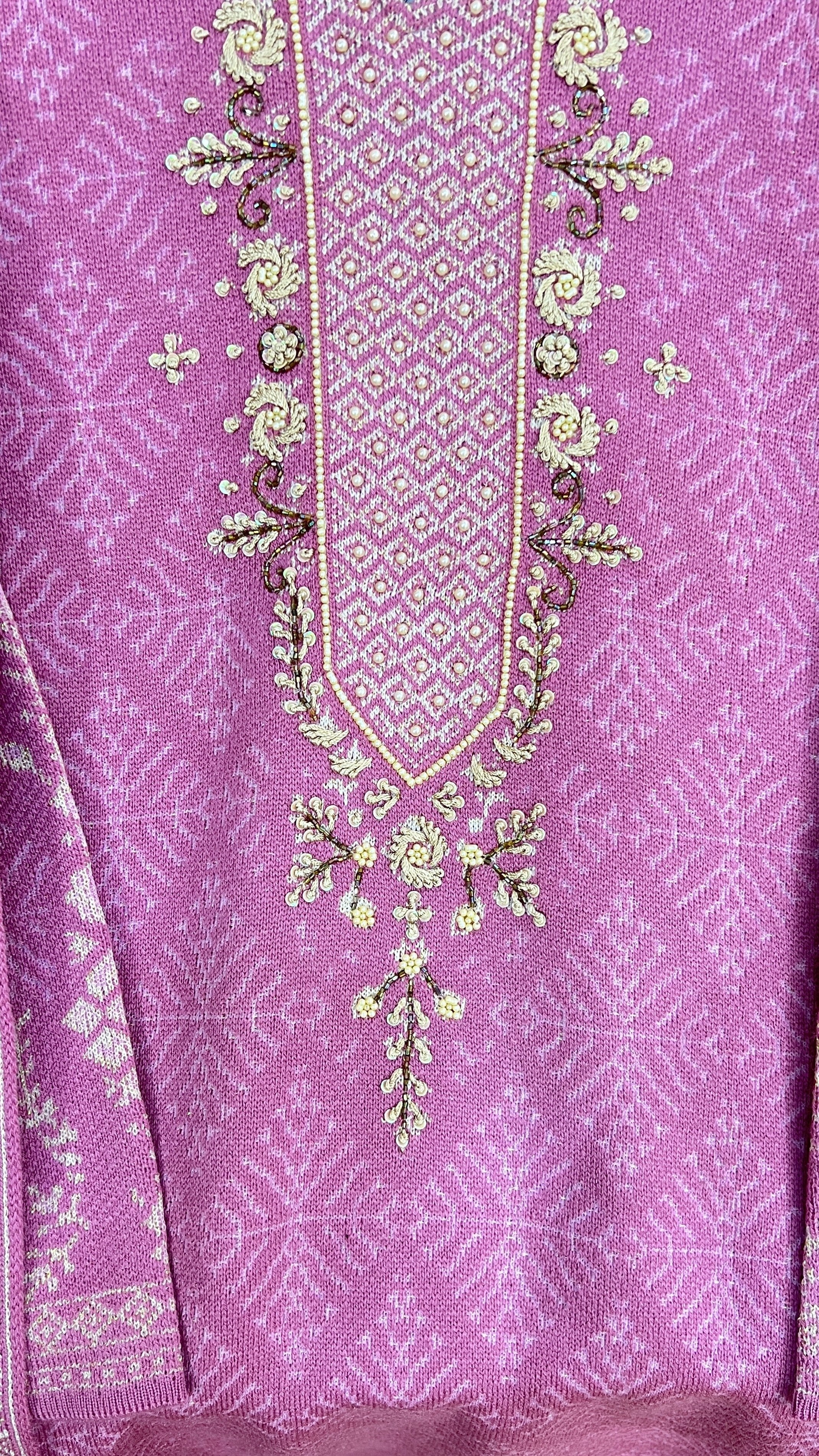 Aarani knitted wool suit