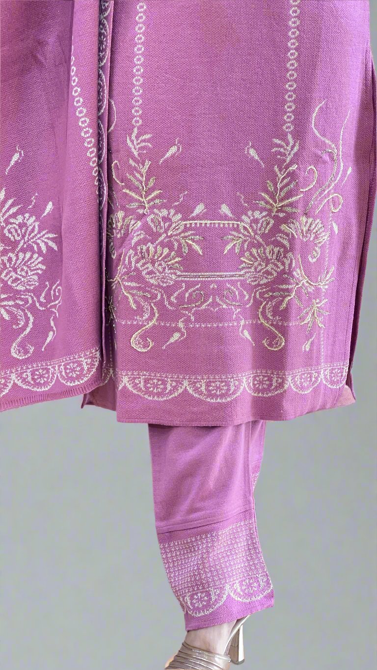 aaravi knitted woolen suit