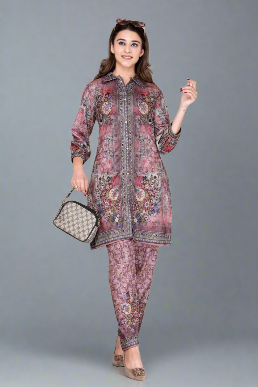 aavanya karachi wool cord sets
