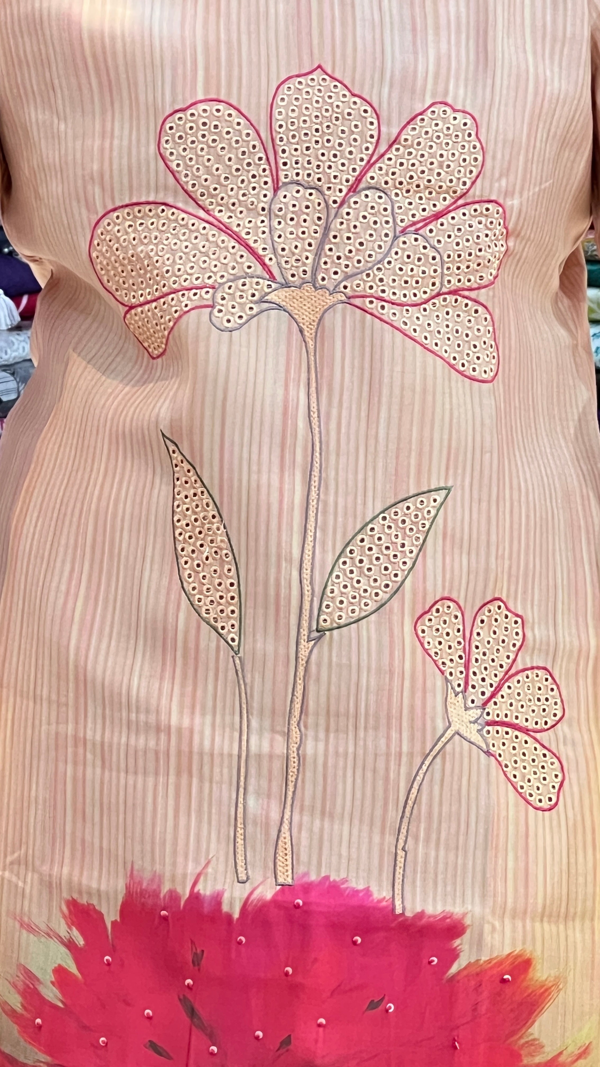 Muslin designer suit ( sdw 867 )