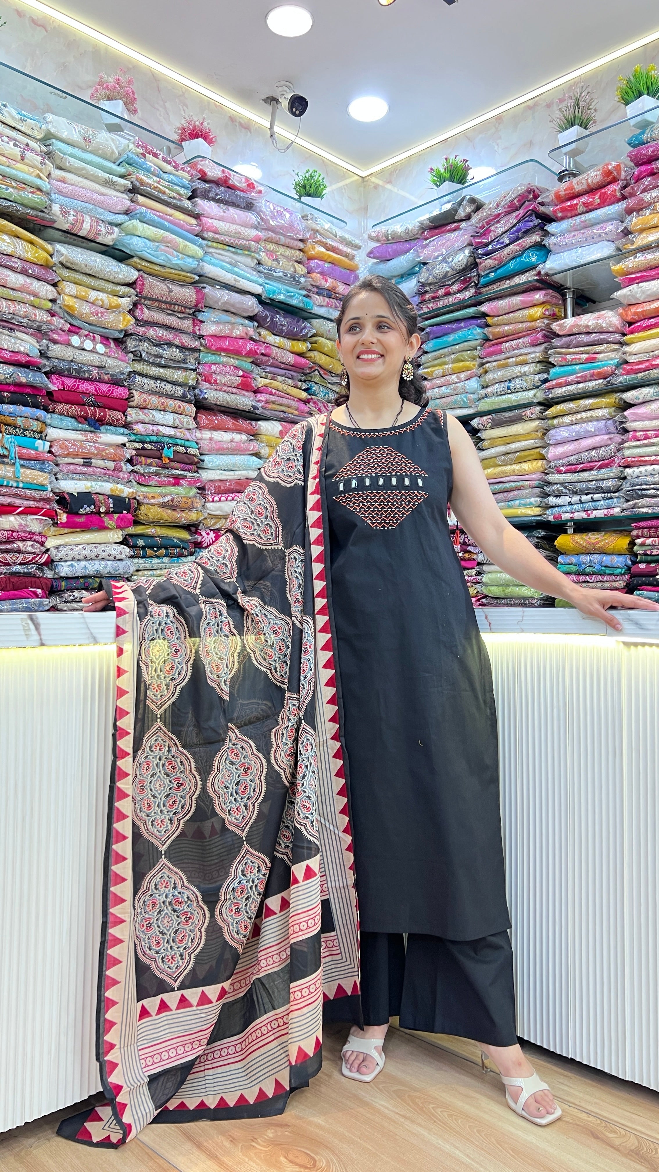 Pure cotton designer suit ( ym 60267 )