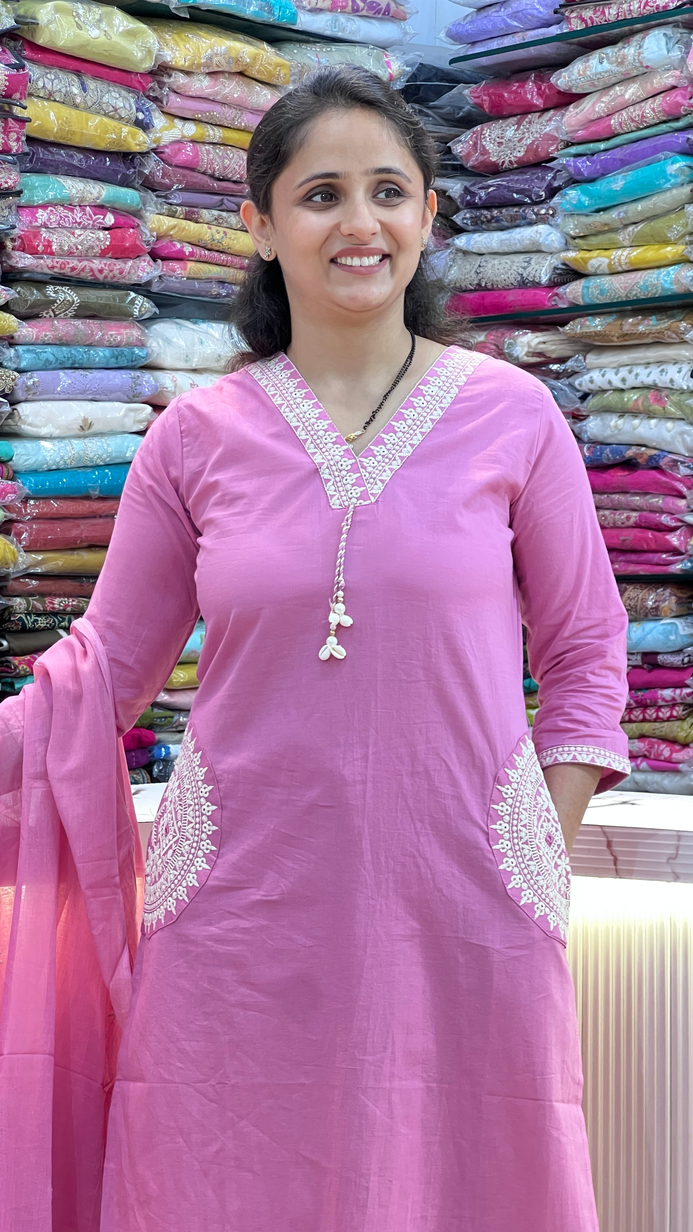Designer cotton suit ( gj 9767 )