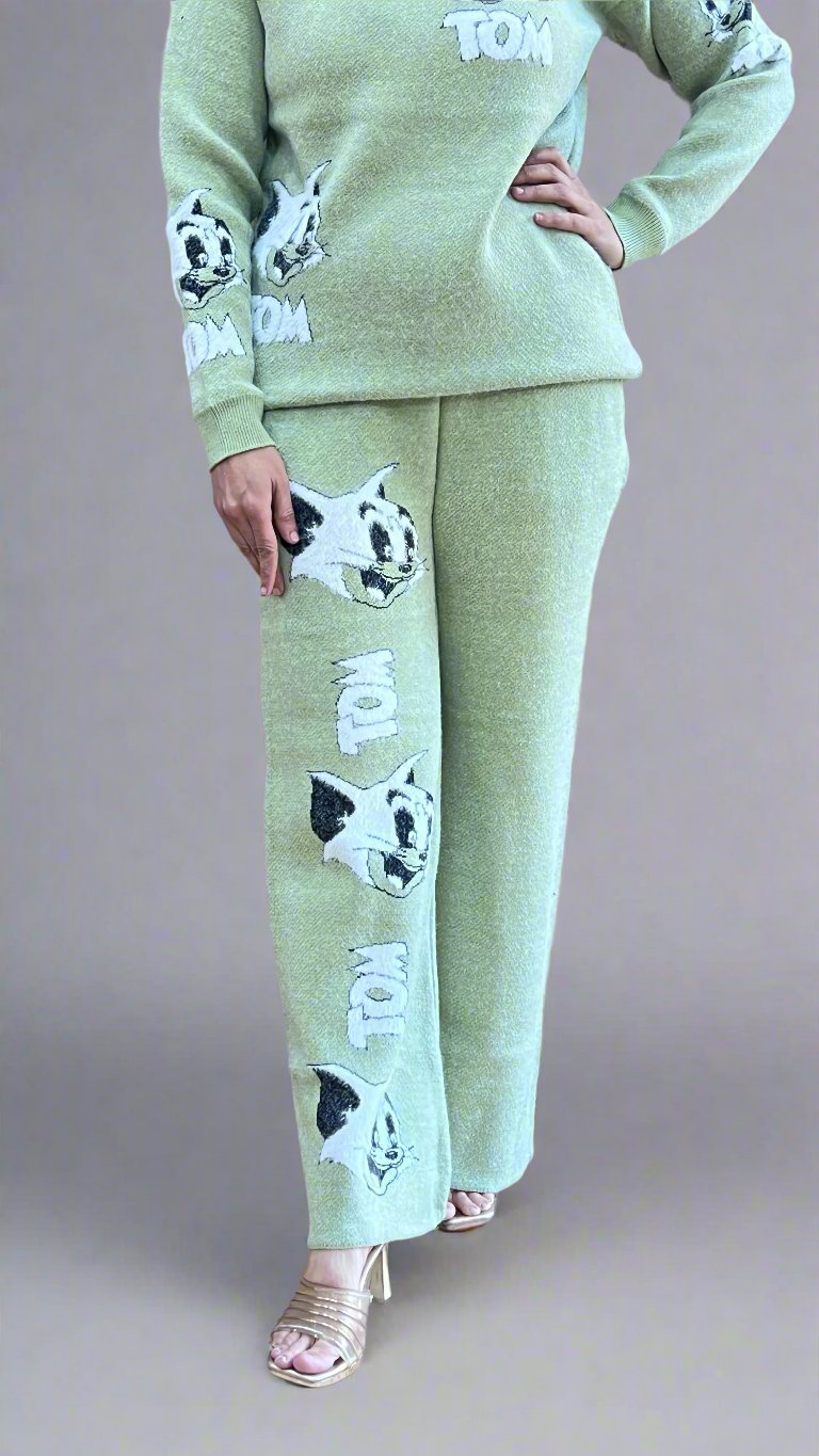 tom cord set ( angora wool )