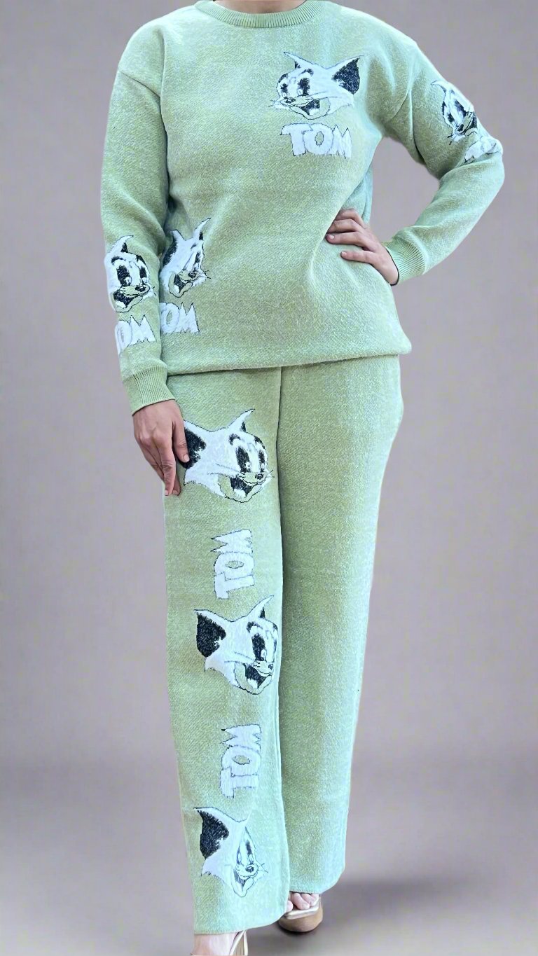 tom cord set ( angora wool )