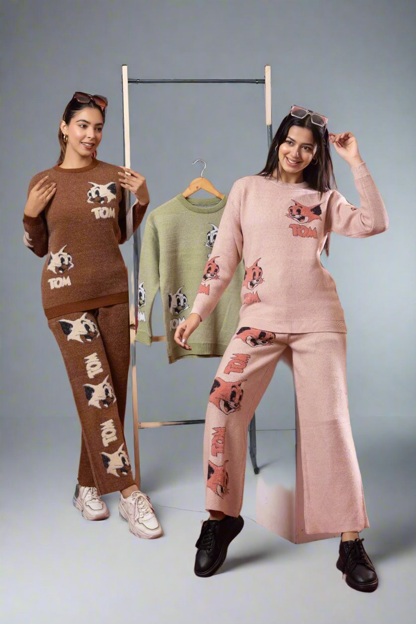 tom cord set ( angora wool )