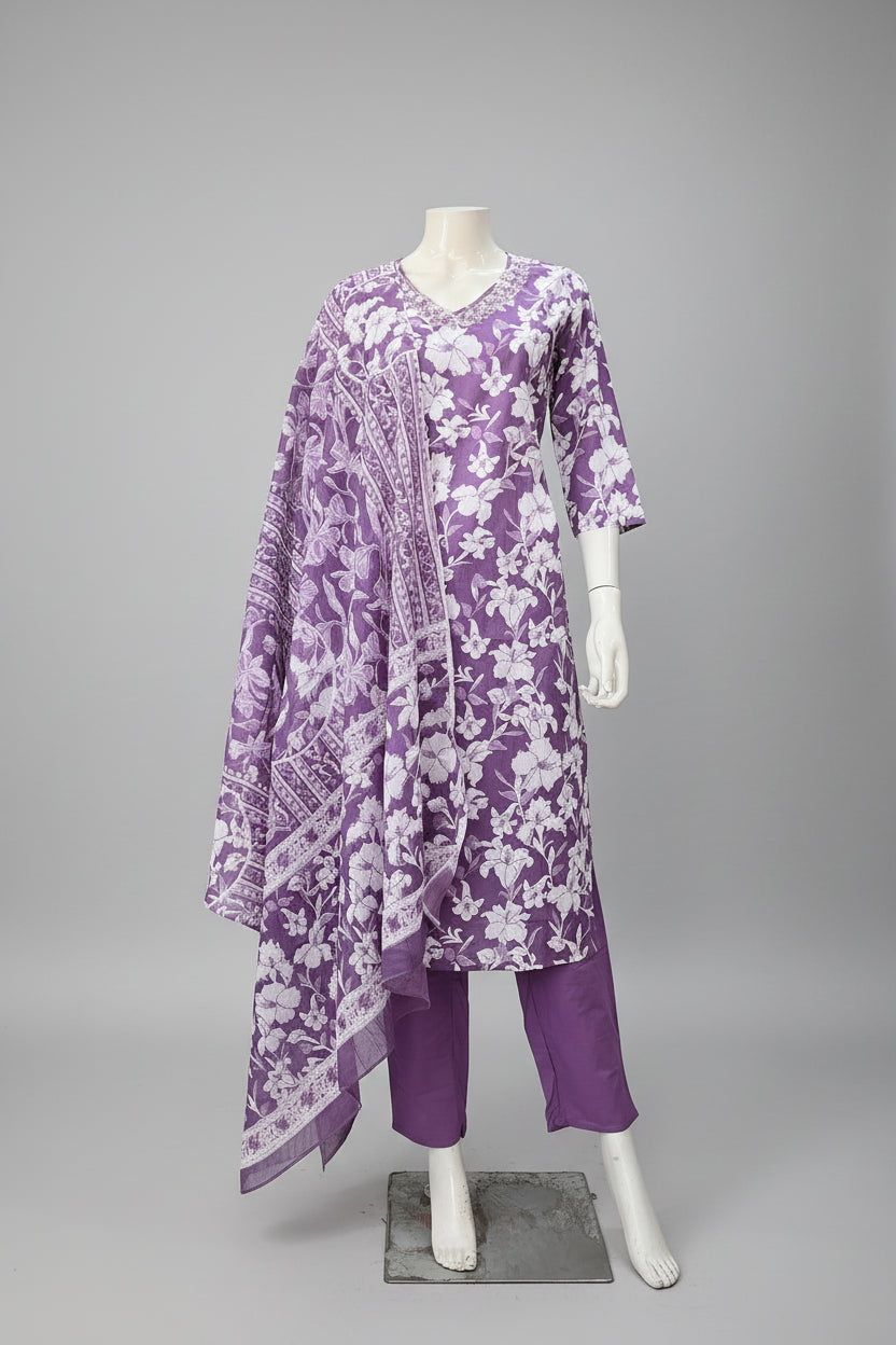 Pure cotton suit ( gj 7167 )