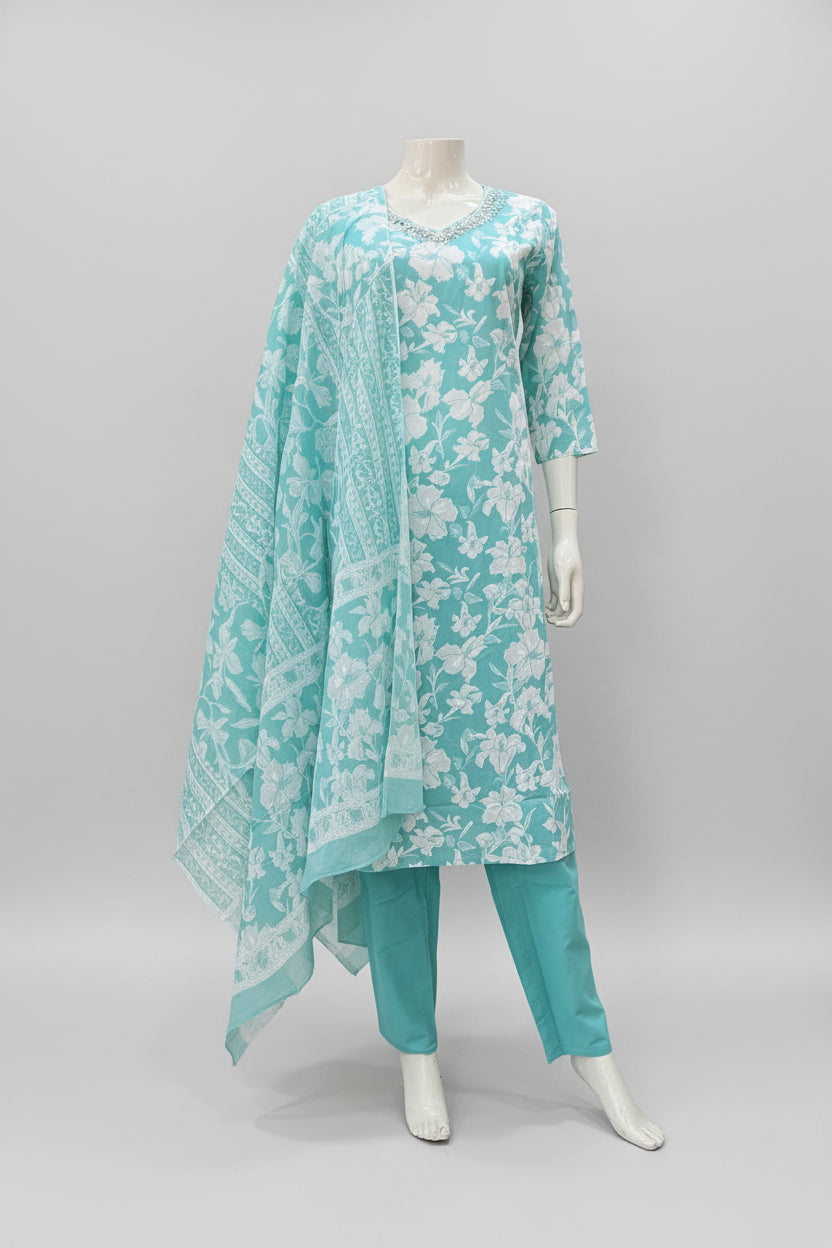 Pure cotton suit ( gj 7167 )
