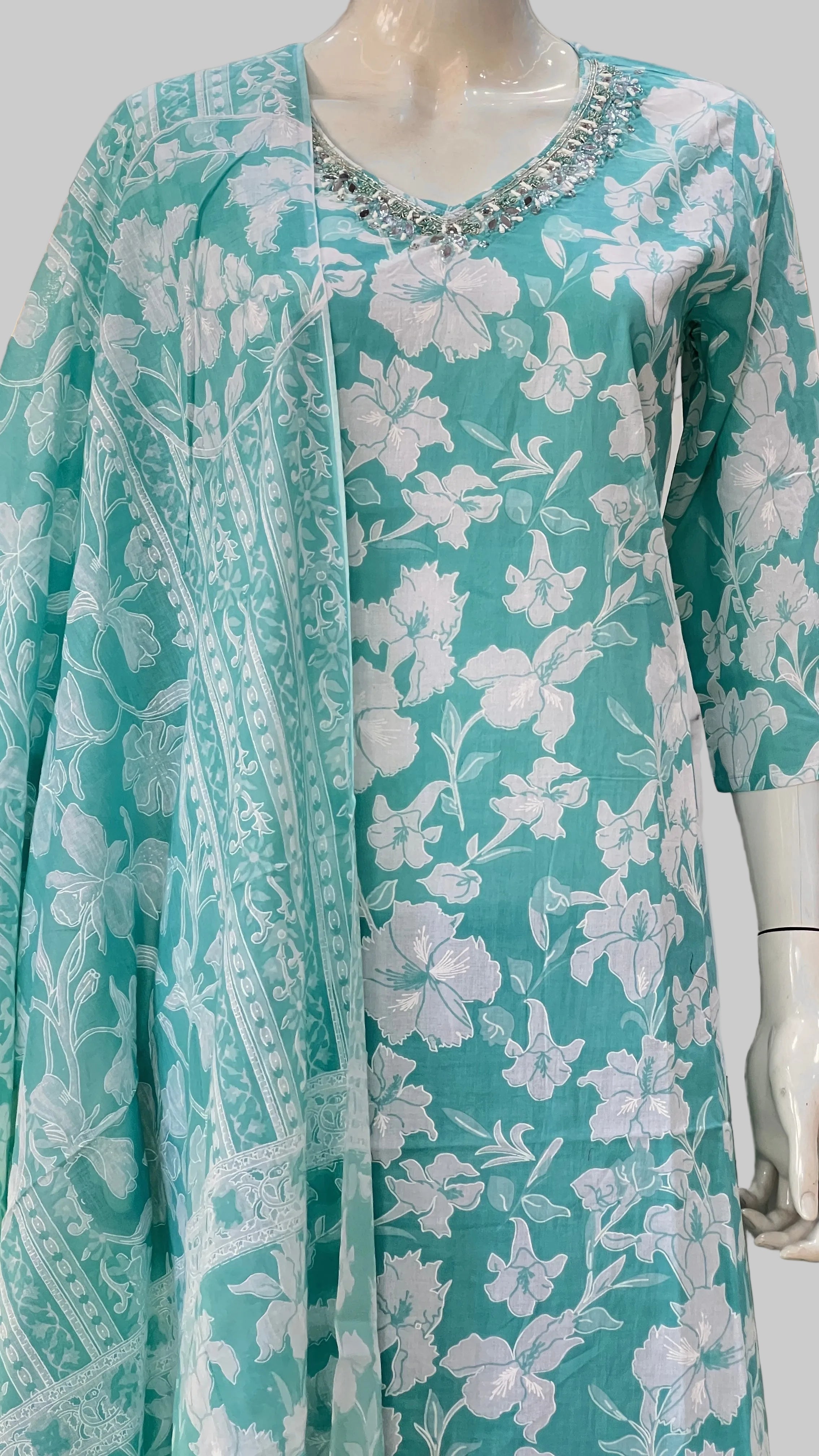 Pure cotton suit ( gj 7167 )