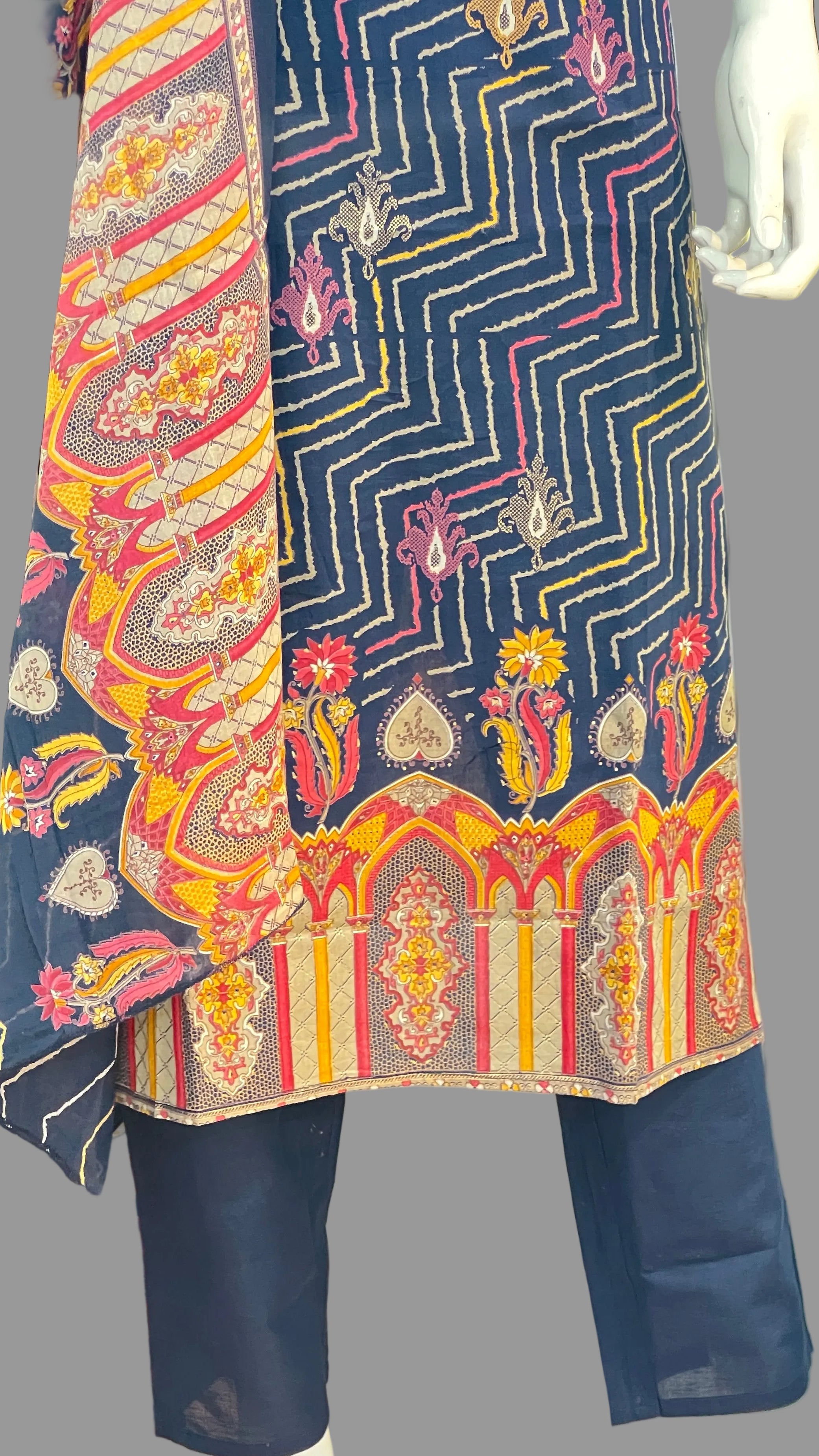 Designer cotton suit ( gj 7567 )