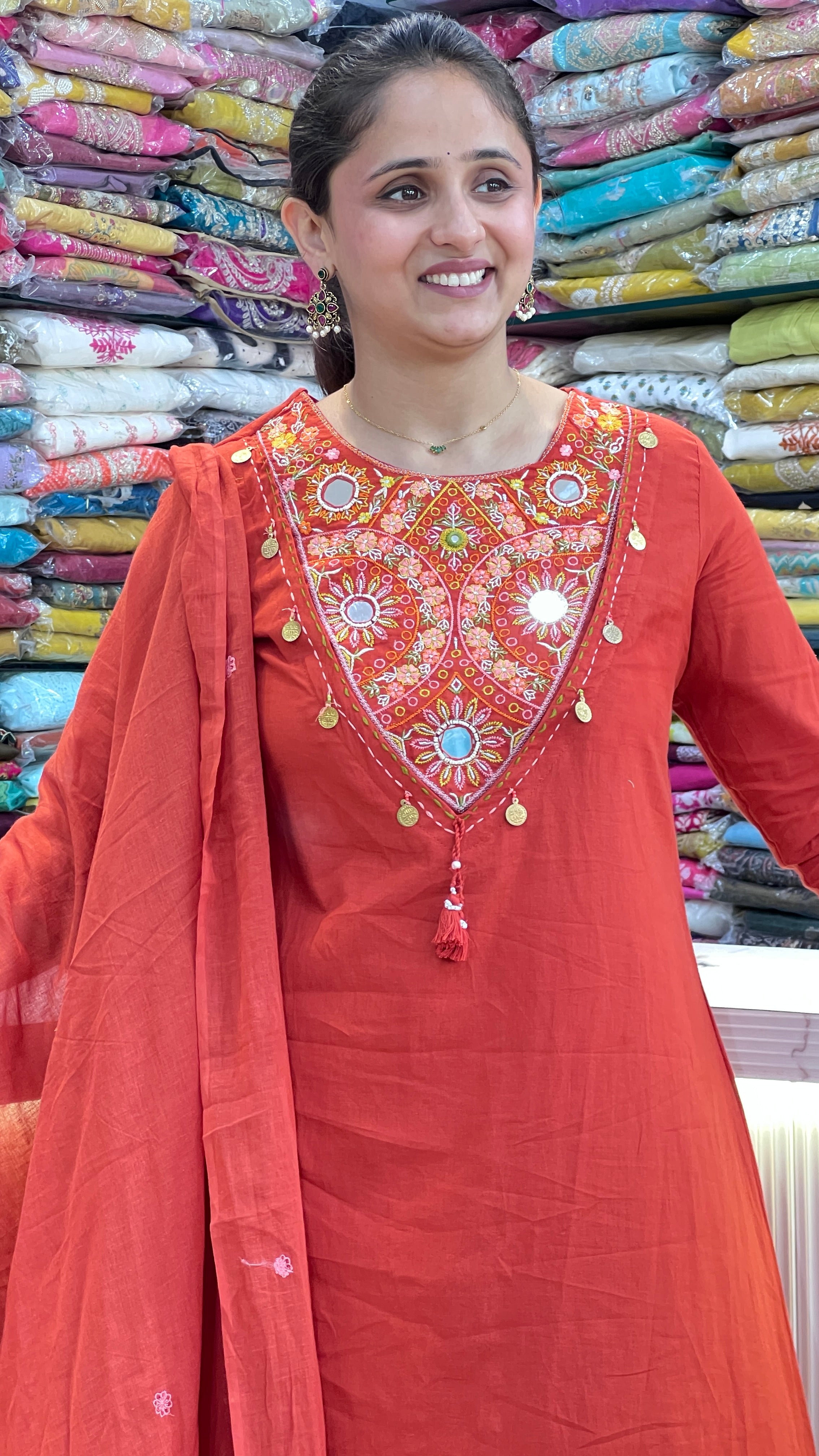 A-line designer suit ( gj 8167 )