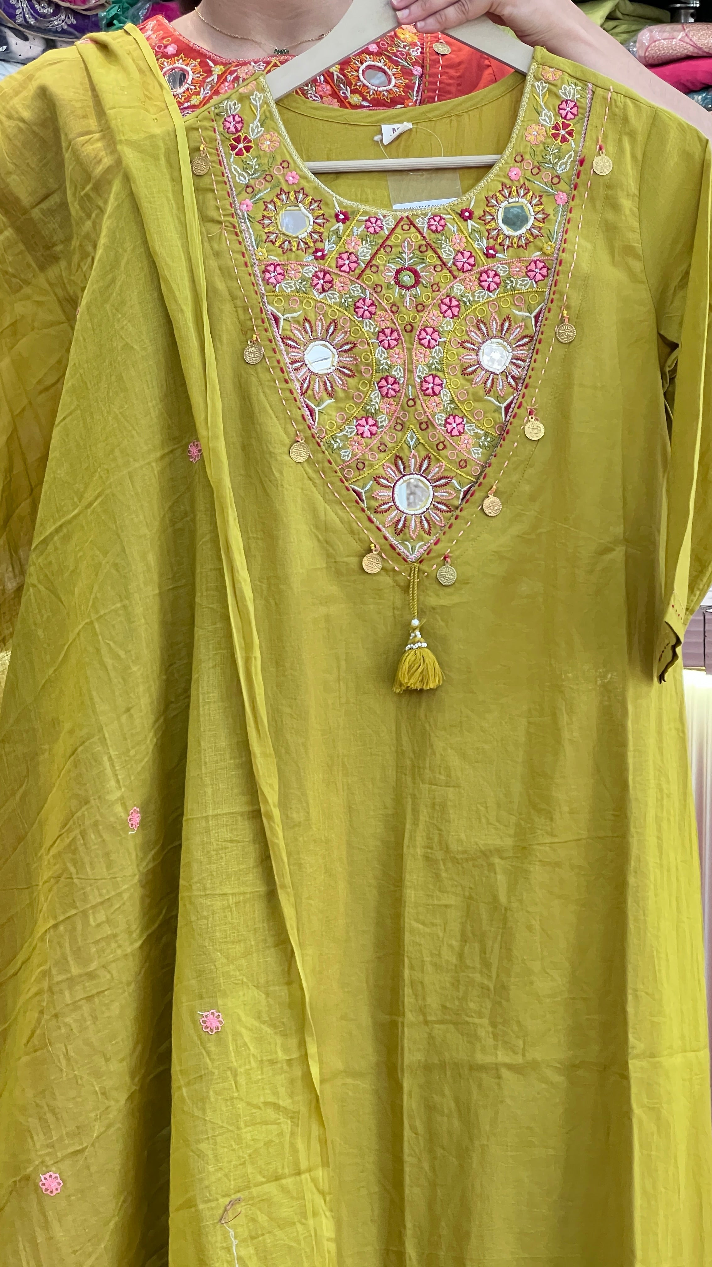 A-line designer suit ( gj 8167 )