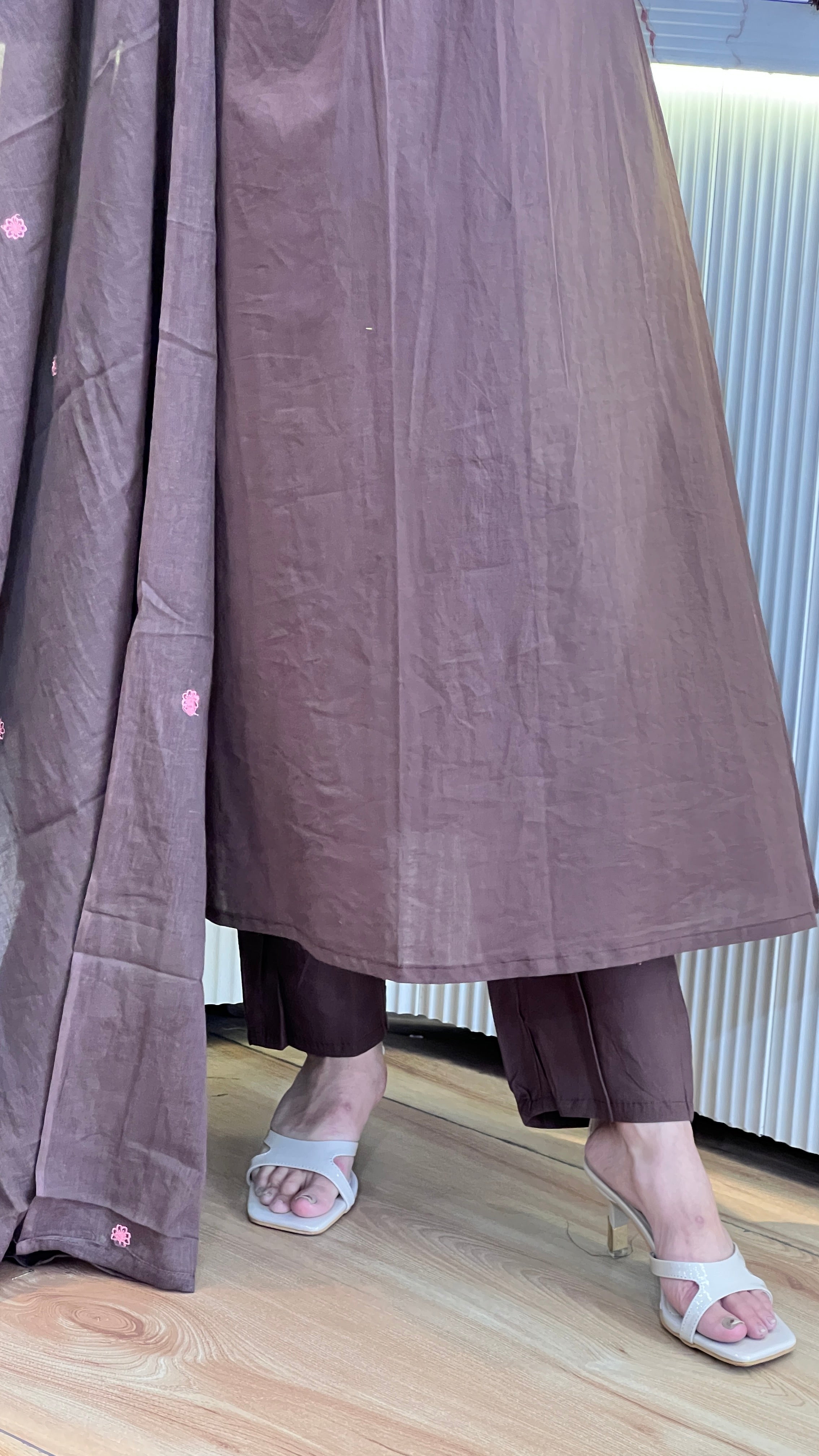 Designer mirror work suit ( gj 7867 )