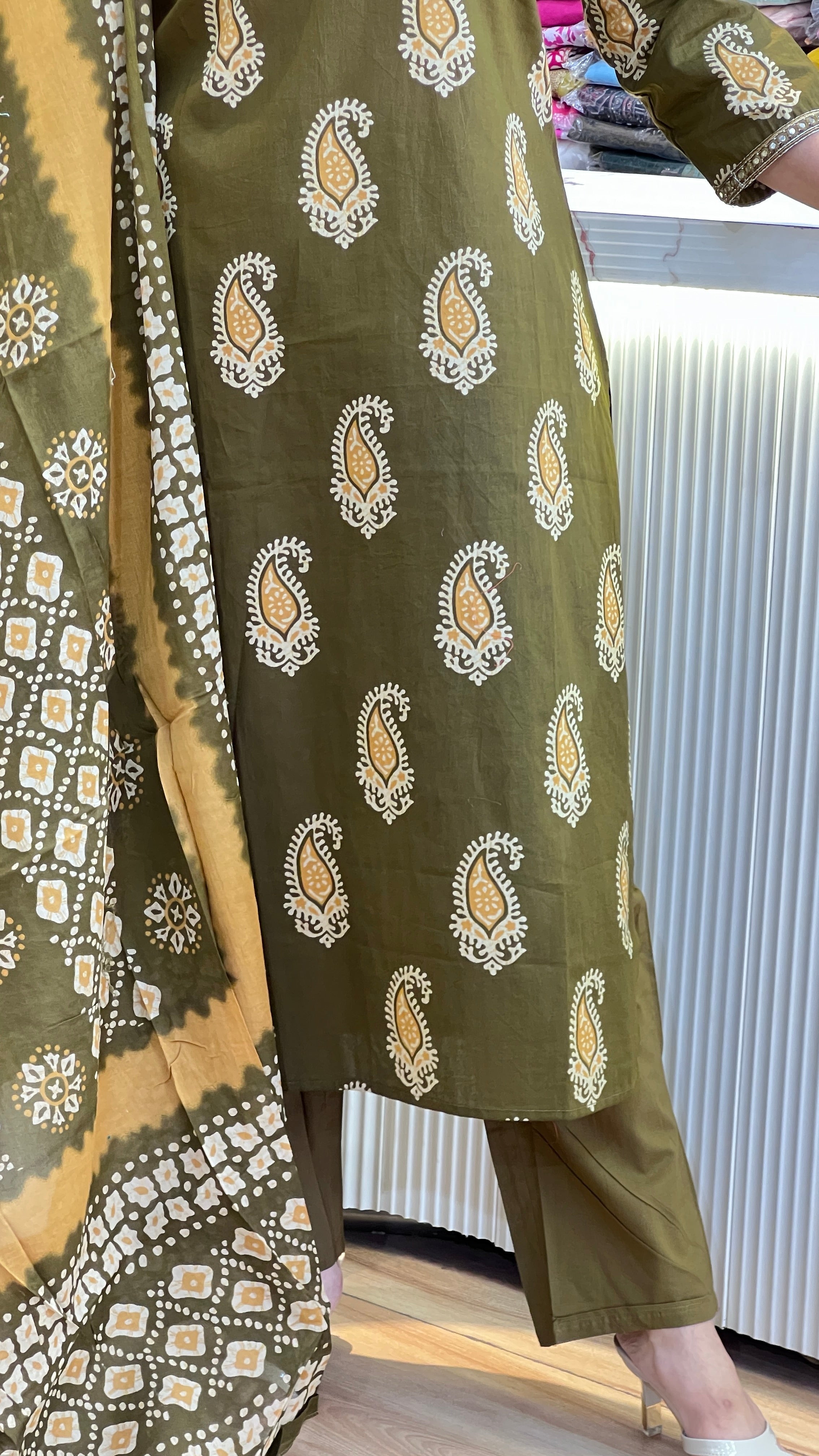 Premium cotton suit ( gj 8367 )