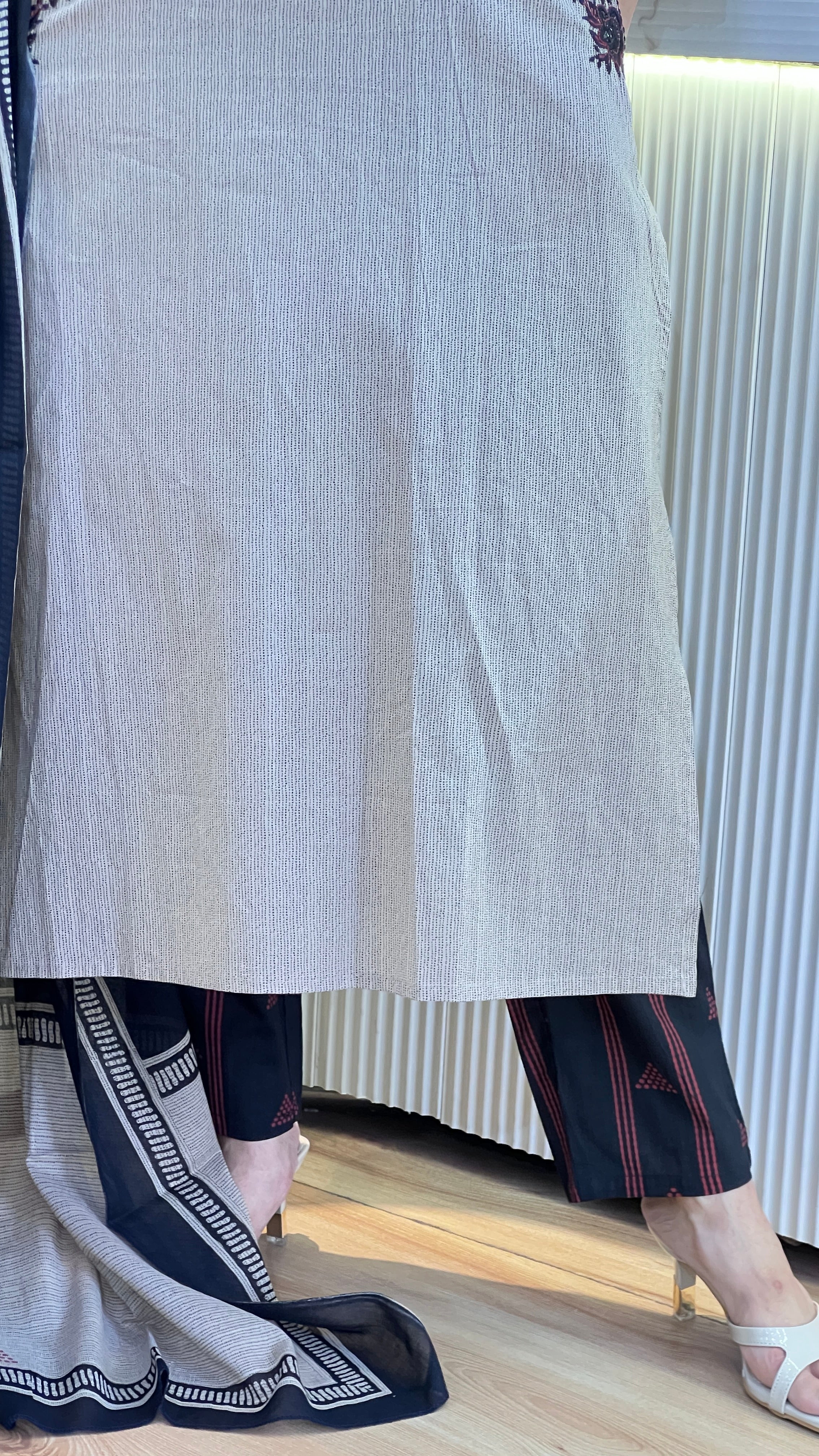 Designer pocket cotton suit ( gj 9267 )