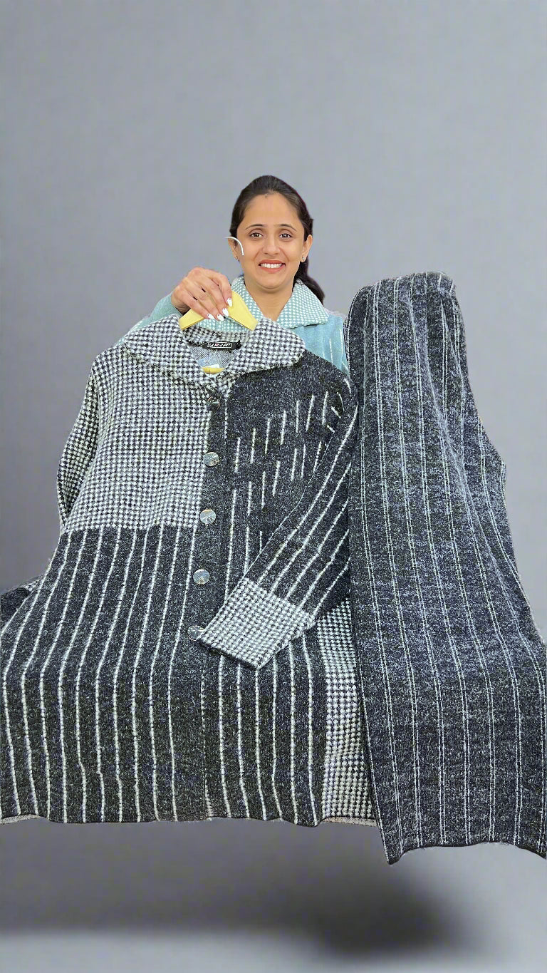 amma coat style cord set